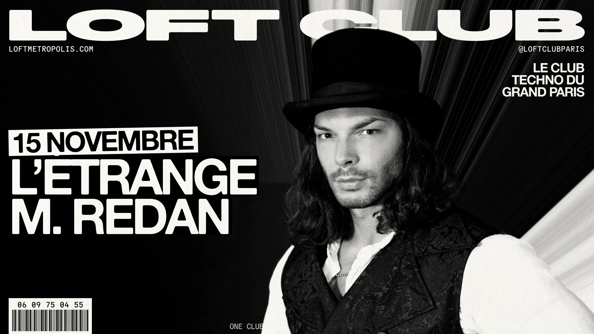 Loft Club Paris L'etrange M.Redan 15.11