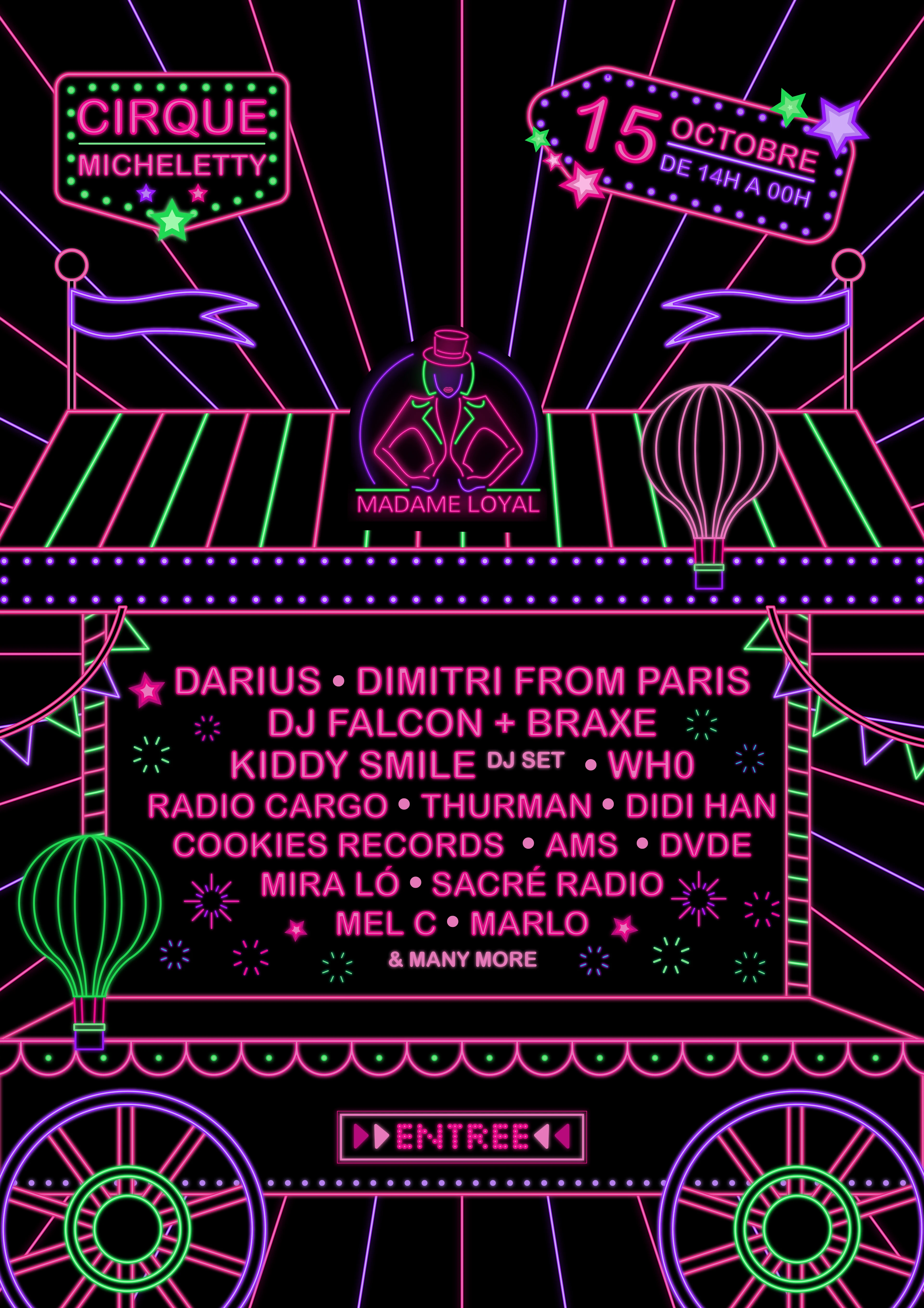 Madame Loyal : Mr. Oizo, Darius, Dimitri From Paris...