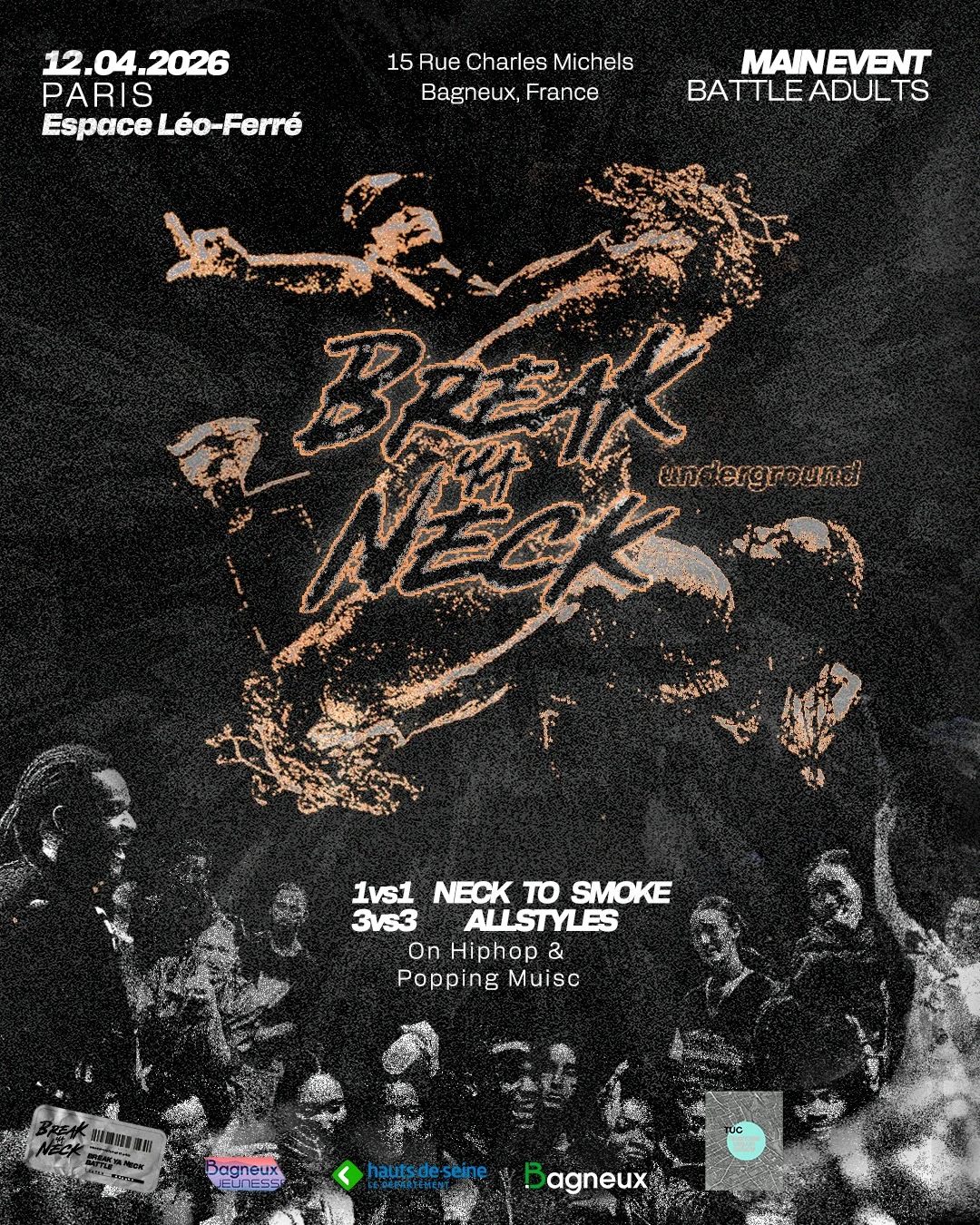 Battle Break Ya Neck Adult- Ed Underground 2026- France
