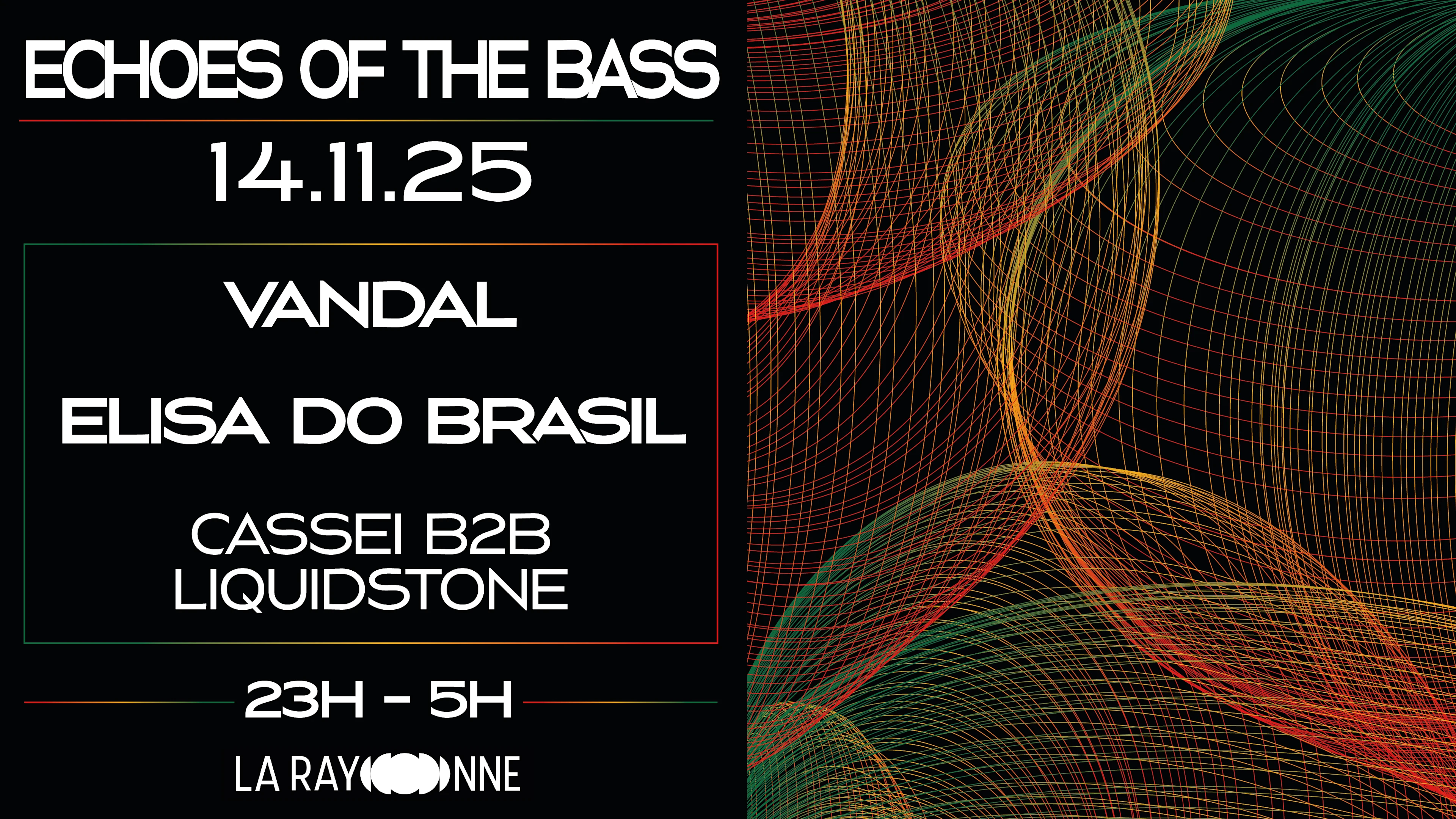 Echoes Of The Bass: Vandal + Elisa Do Brasil