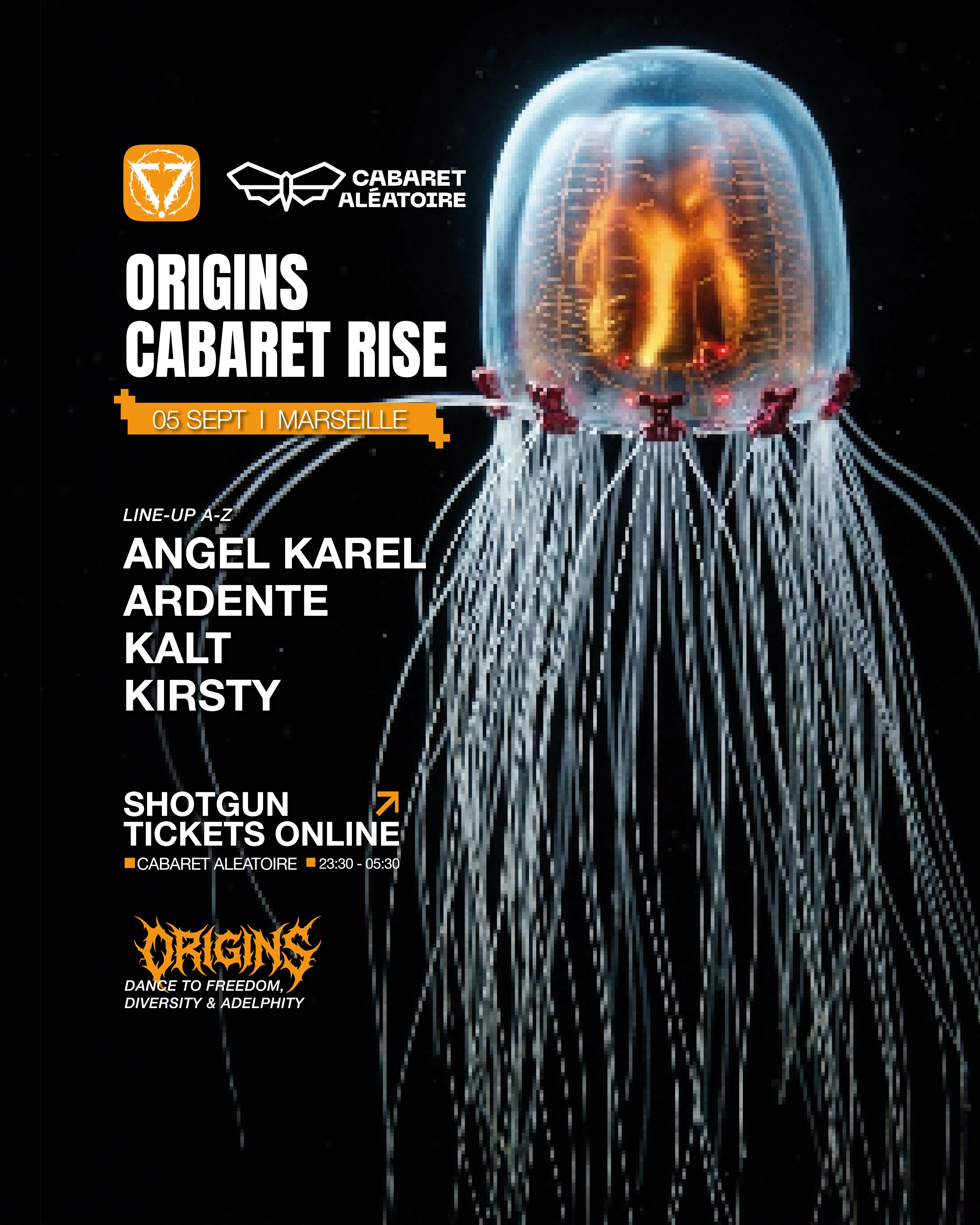 Origins Cabaret Rise Marseille