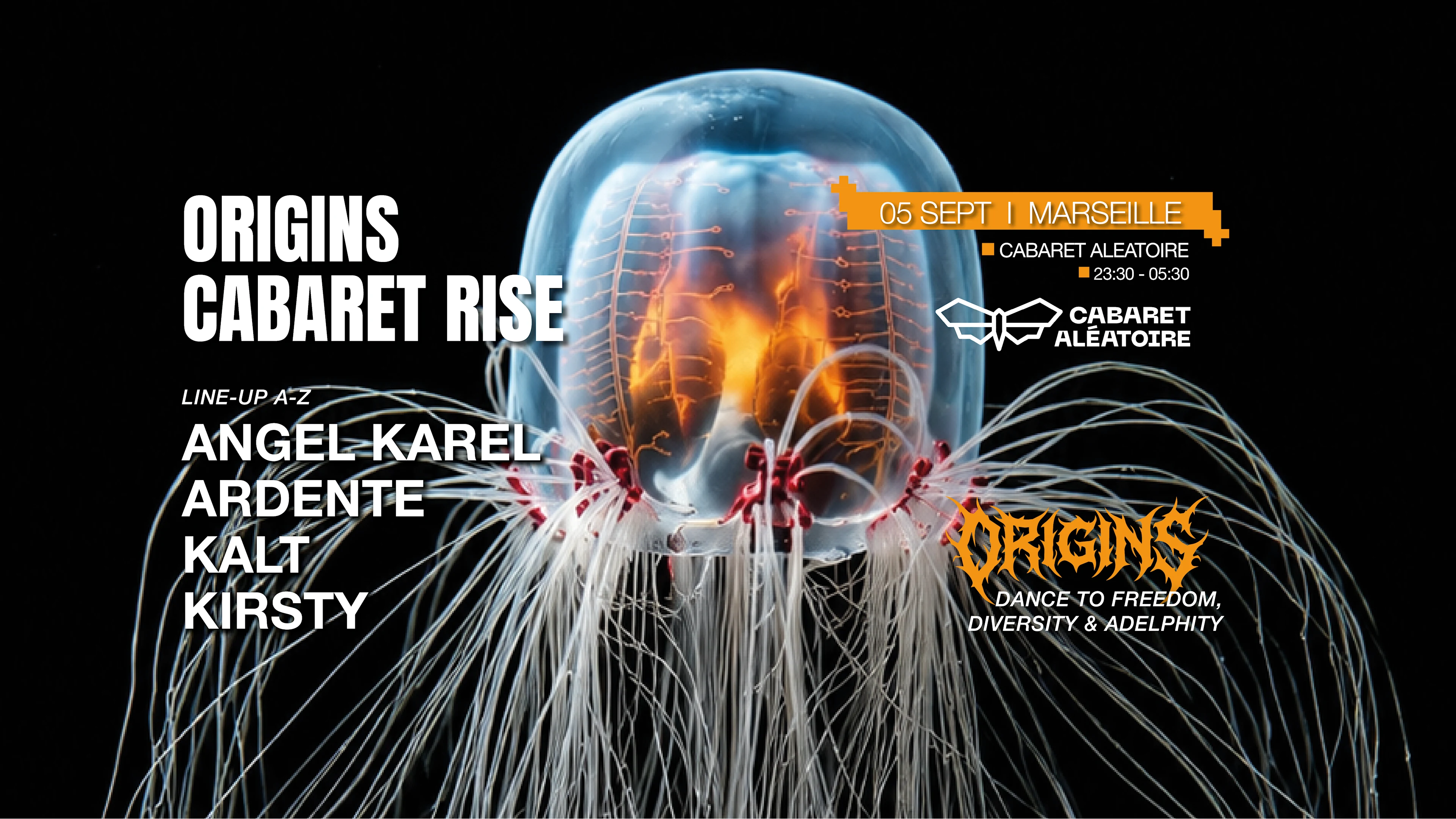 Origins Cabaret Rise Marseille