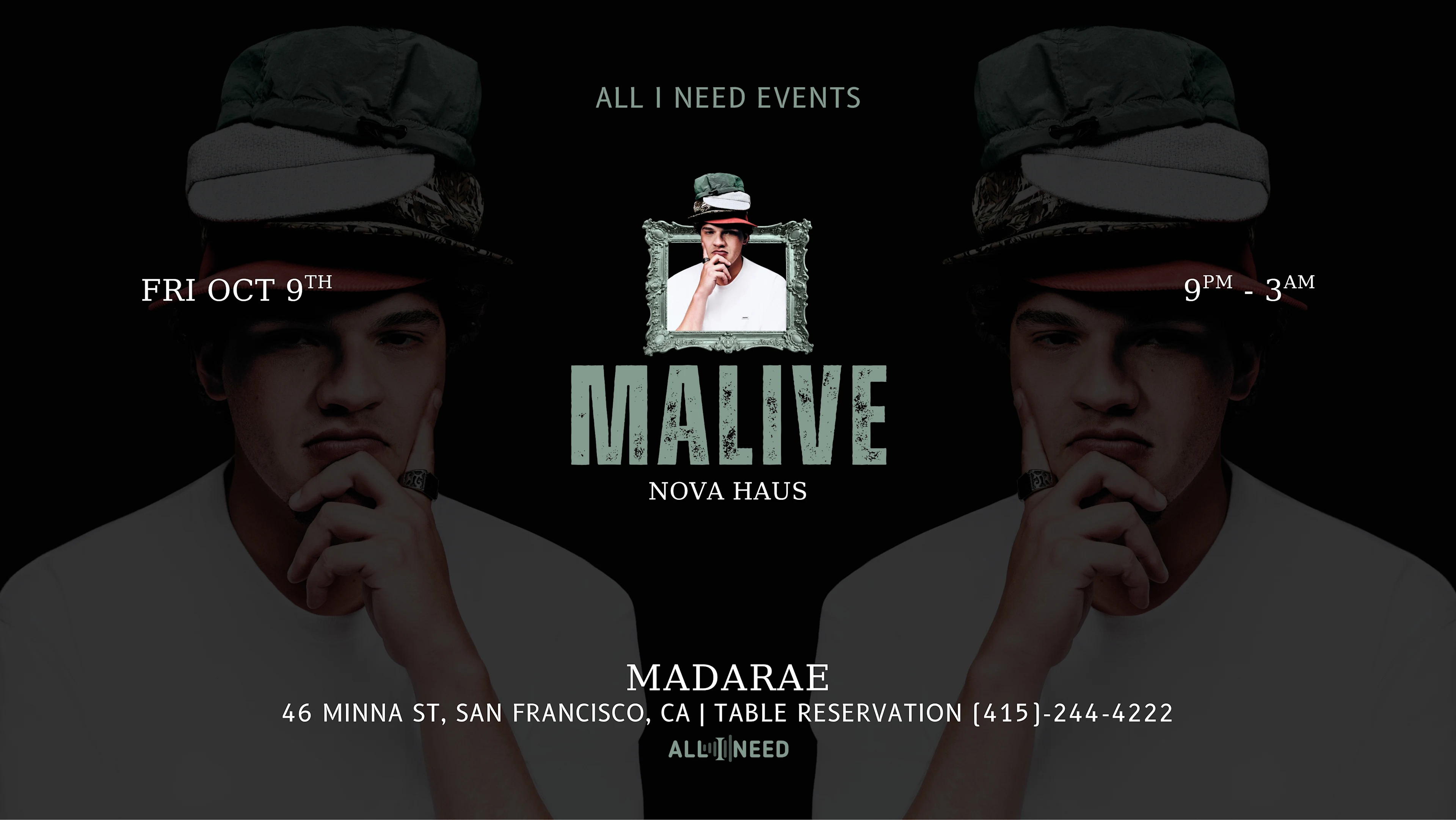 Malive (Maccabi House, Moblack, Kompakt, Dynamic) At Madarae
