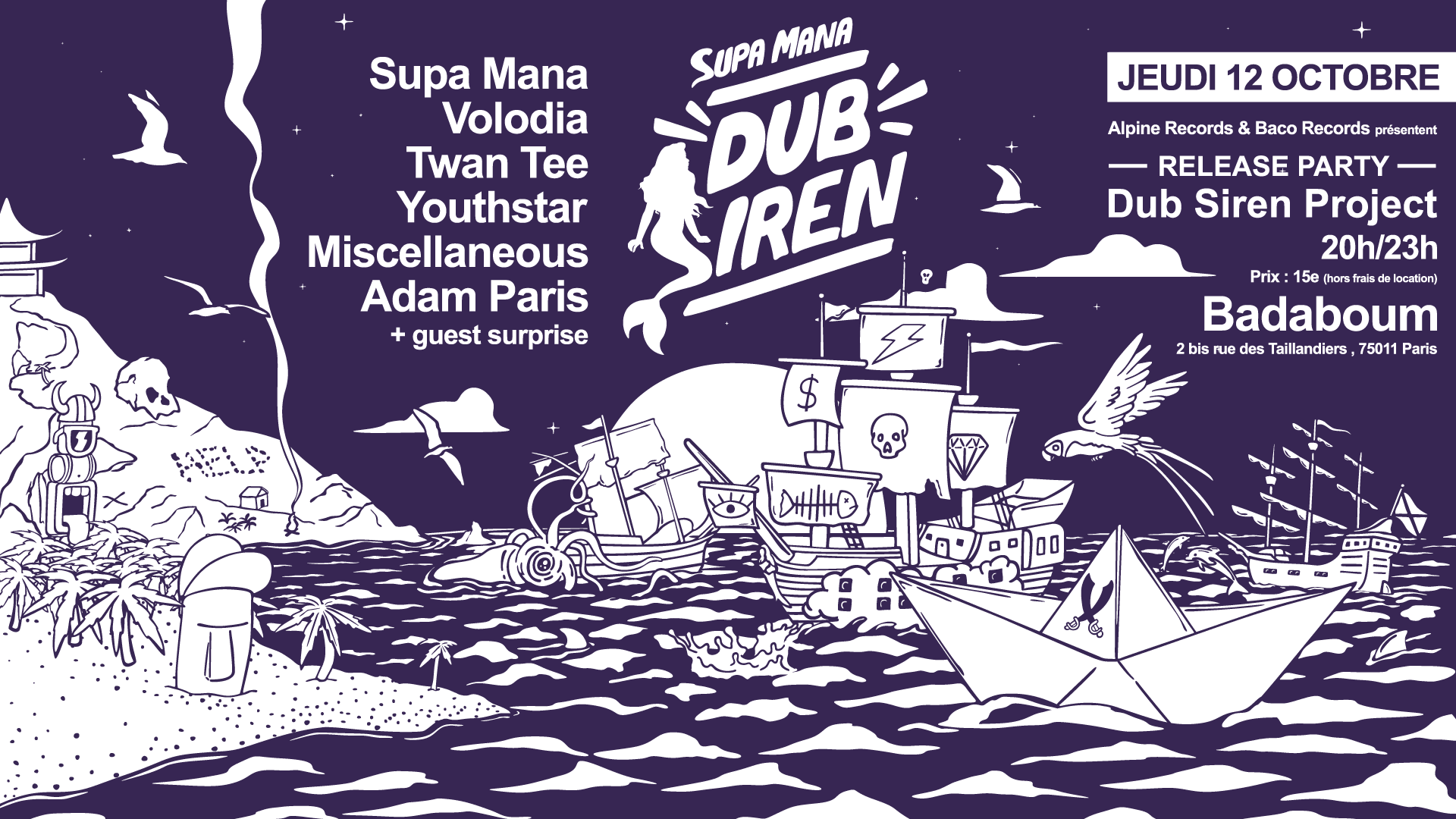 Concert — Supa Mana Release Party