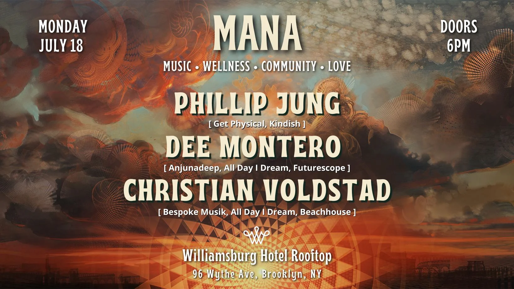 Mana: Cancelled Due To The Inclement Weather