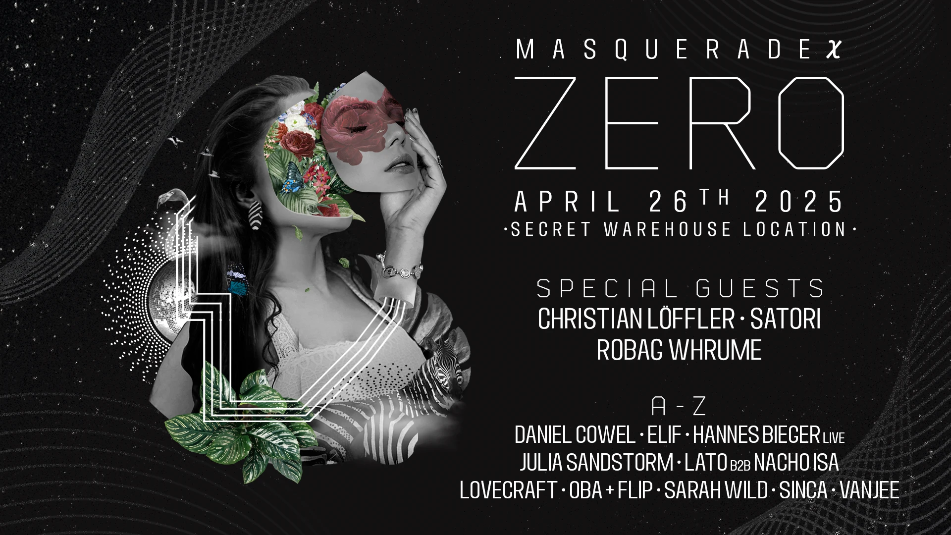 Zero Presents.... The Masquerade X : Satori, Elif & More