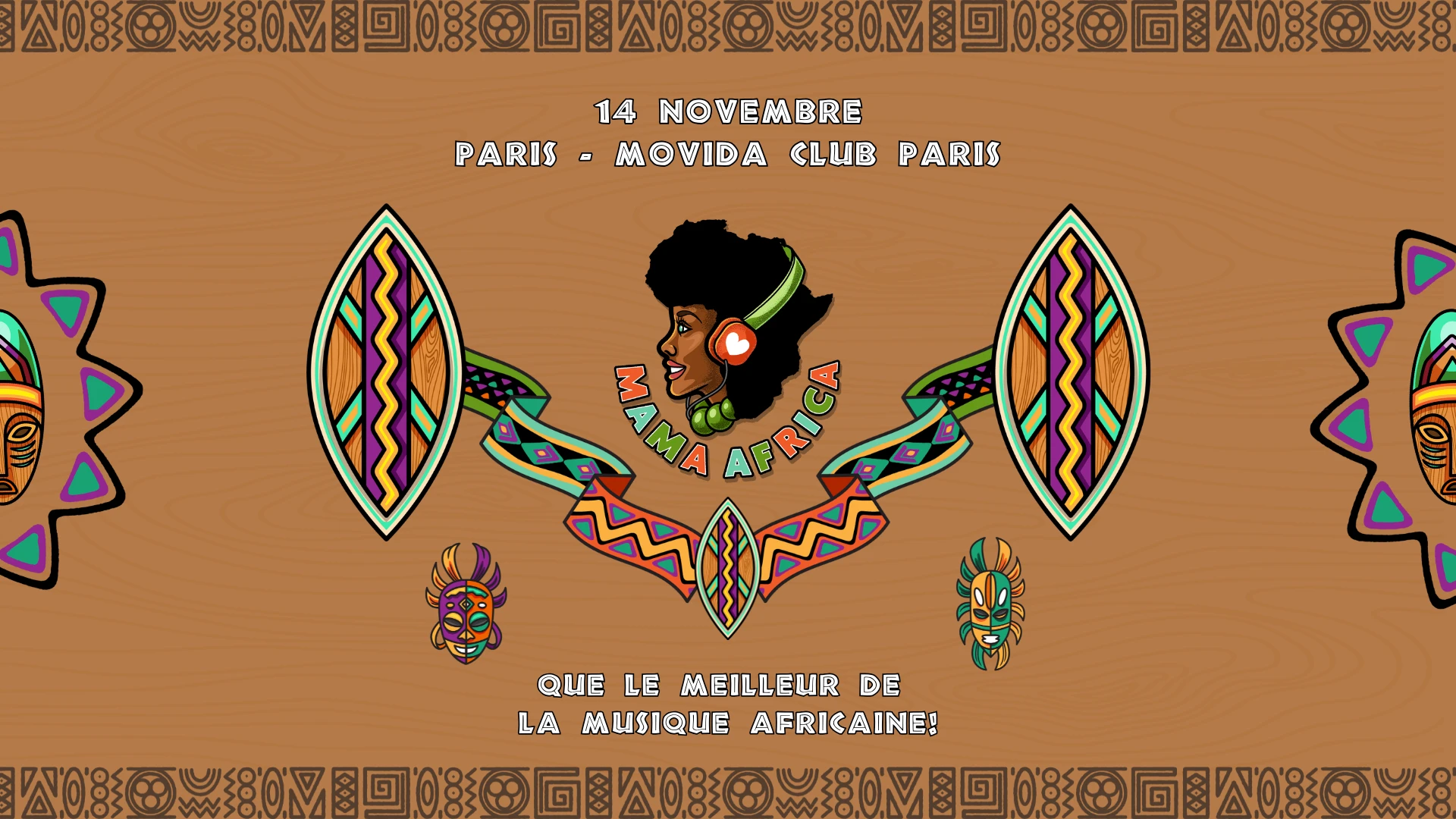 Mama Africa – Paris | Vendredi 14 Novembre