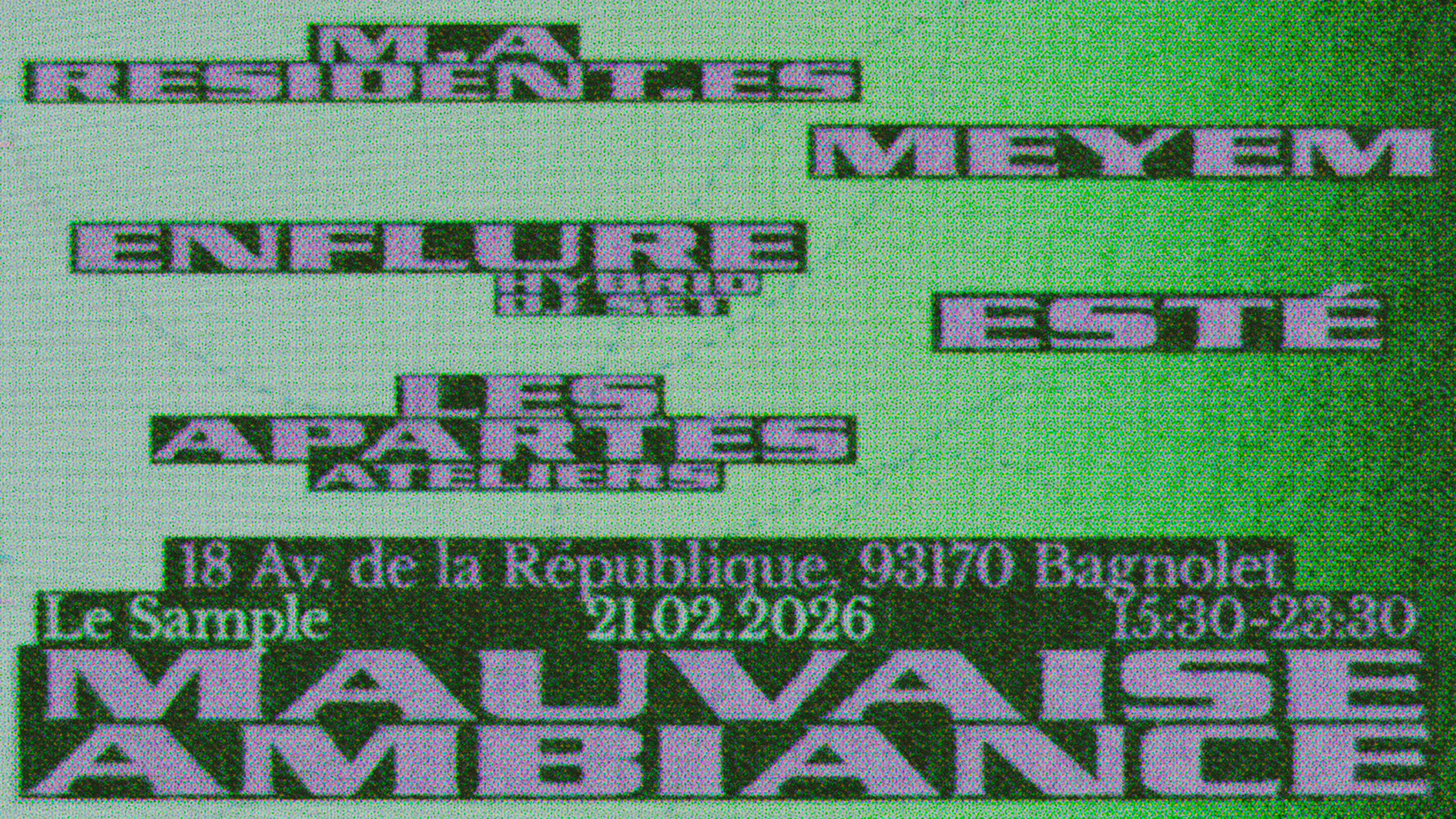 Mauvais Timing Au Sample