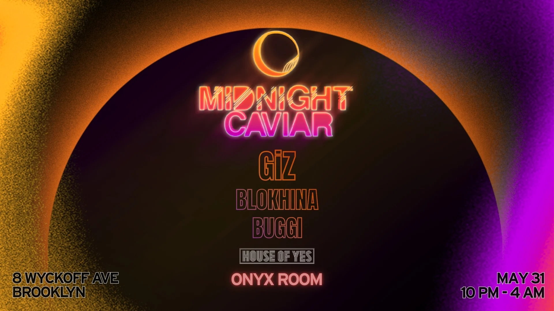 Midnight Caviar: Giz • Blokhina • Buggi