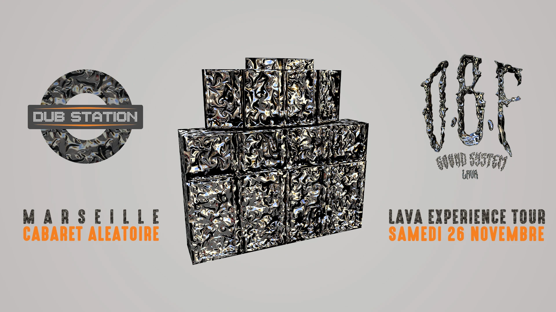 Marseille Dub Station : O.B.F Sound System “Lava” Experience Tour