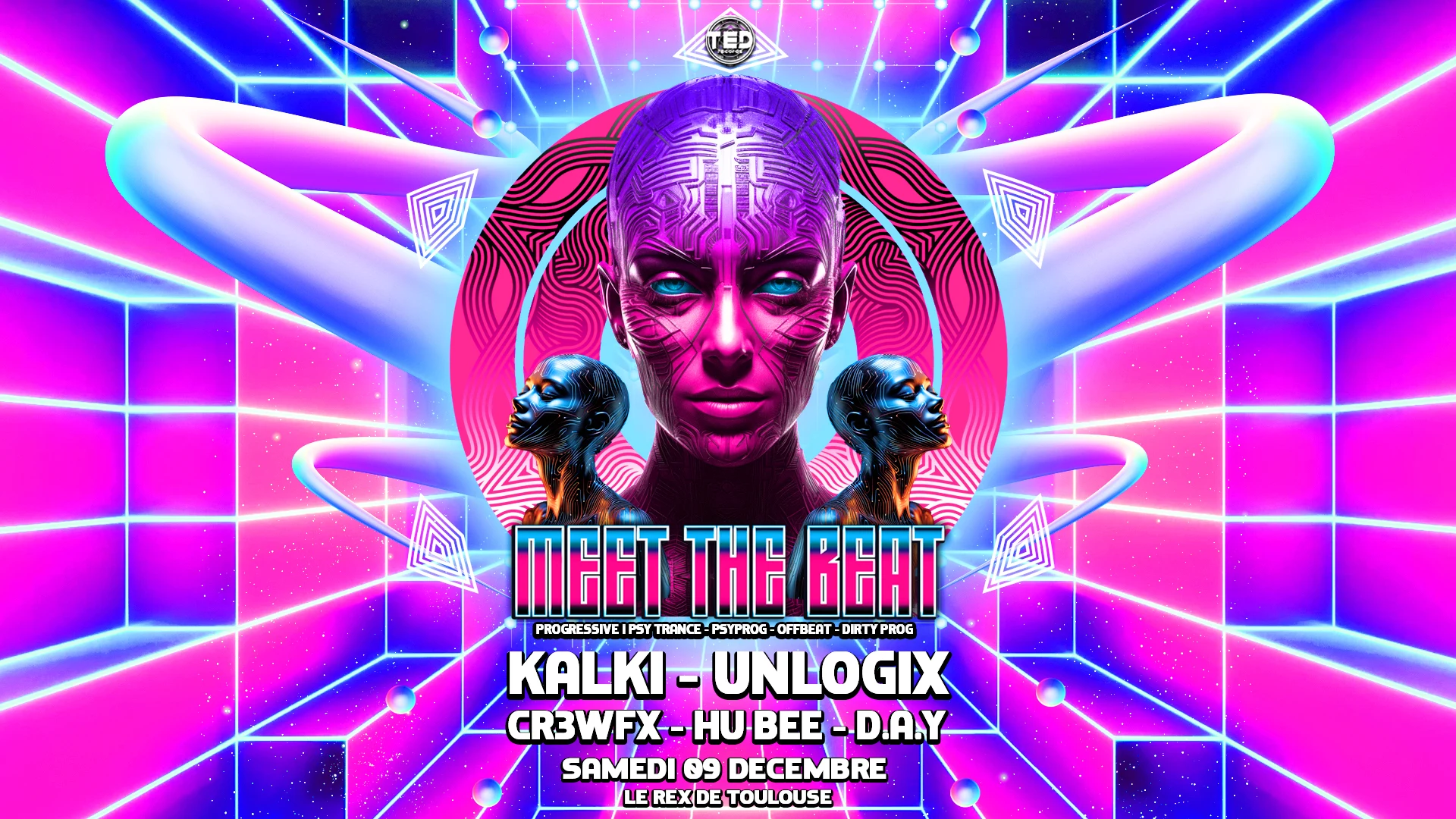 Meet The Beat #12 W Unlogix - Kalki - Cr3wfx - Hu Bee -D.A.Y