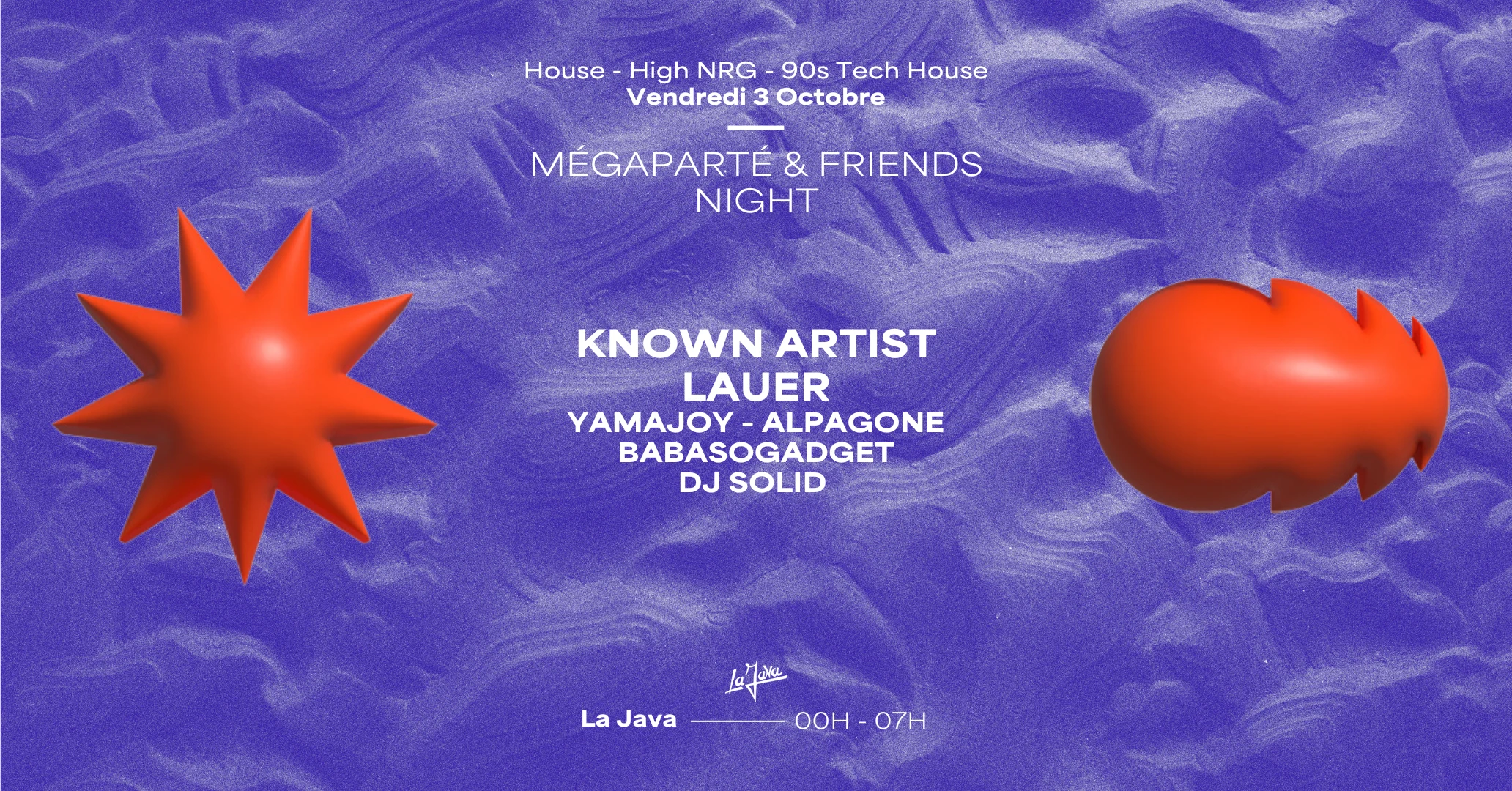 Mégaparté & Friends W/ Known Artist & Lauer