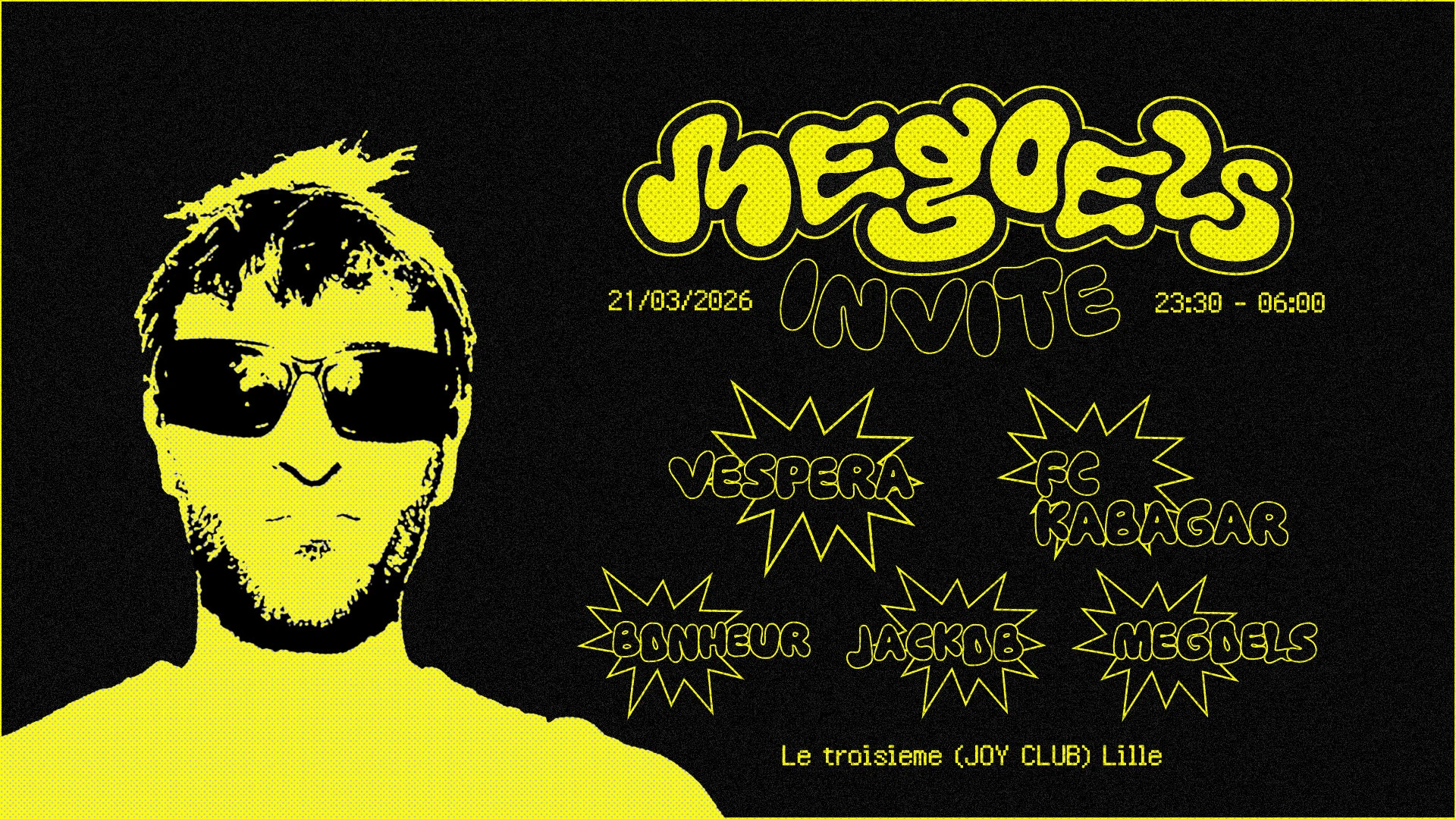 Le Troisième: Megoels Invite: Fc Kabagar - Vespera & More...