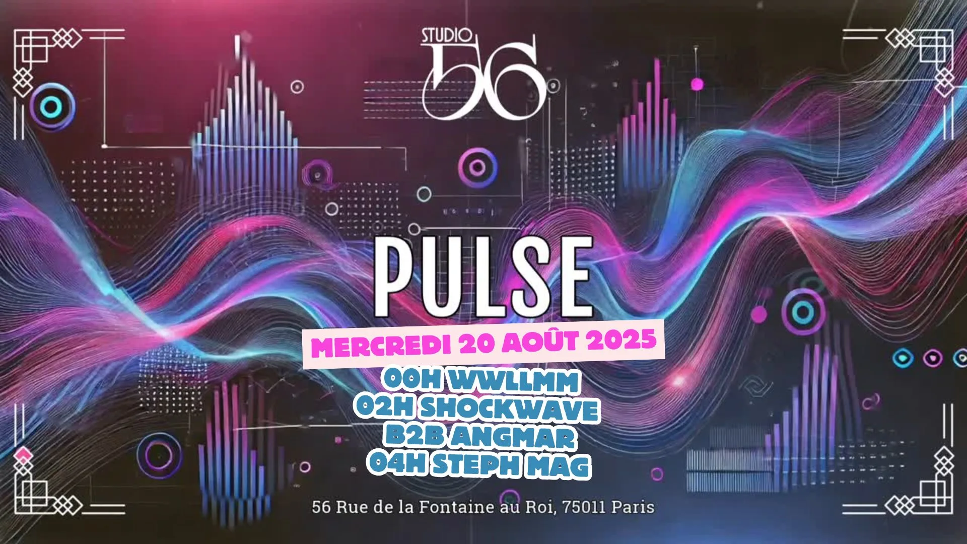 Pulse W/ Wwllmm, Shockwave B2b Angmar & Pxd
