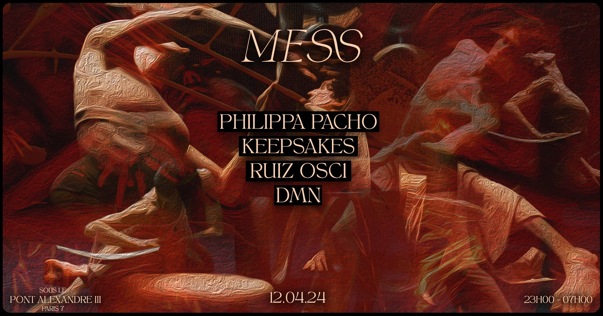 Mess | Phillipa Pacho, Keepsakes, Ruiz Osc1, Dmn