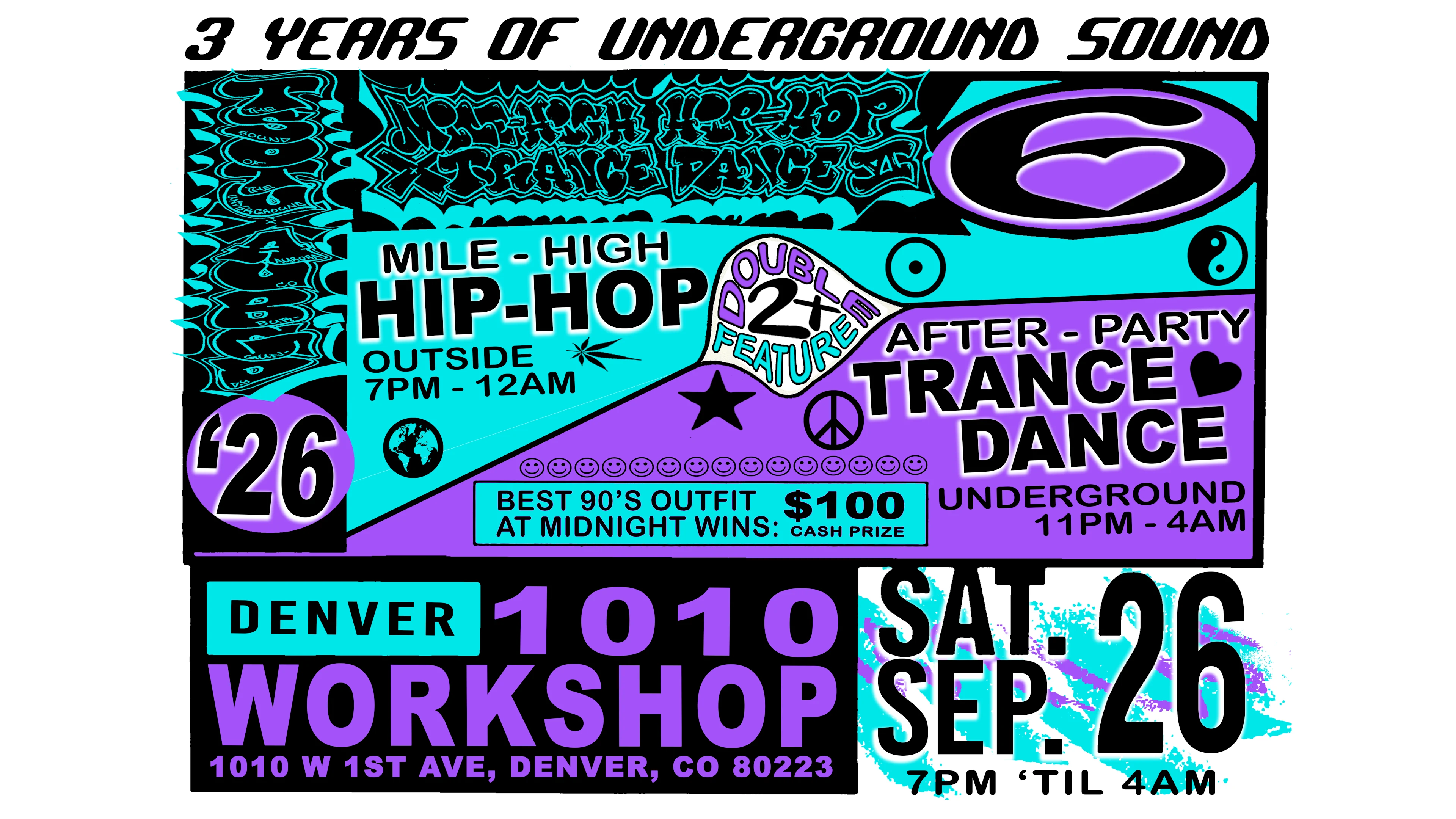 Mile High Hip Hop X Trance Dance! 6 | Double Feature