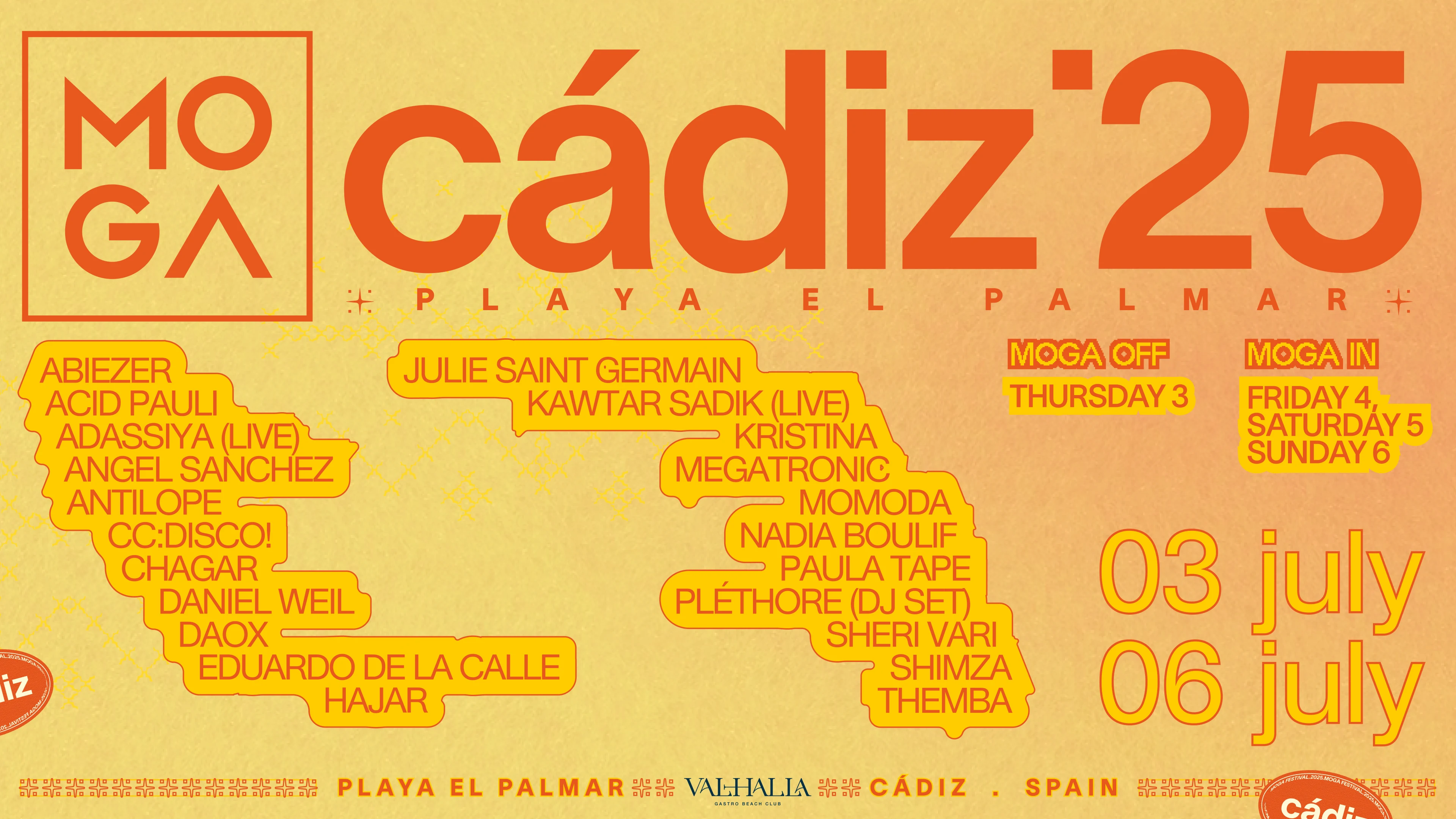 Moga Cadiz 2025