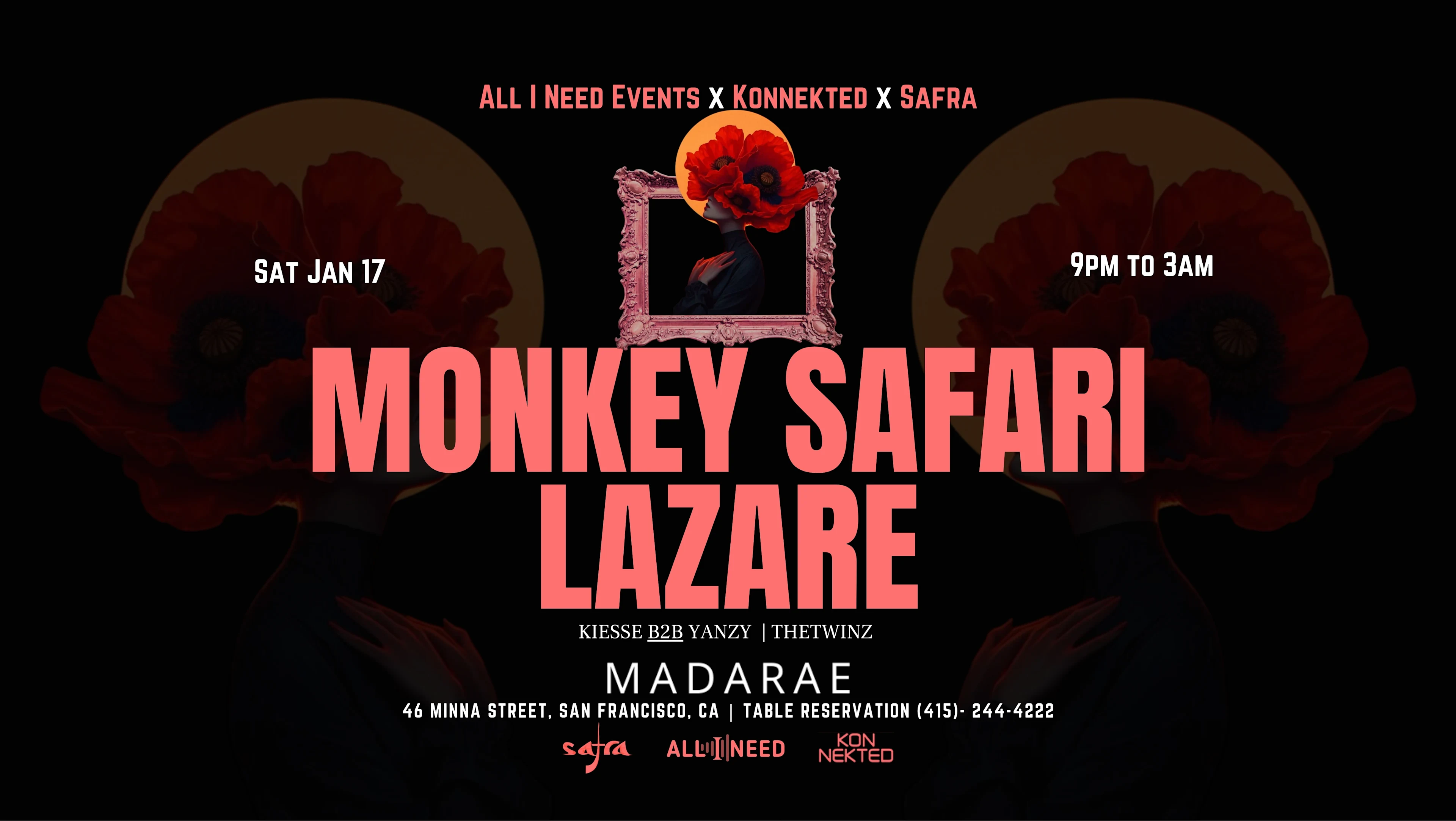 Monkey Safari + Lazare At Madarae