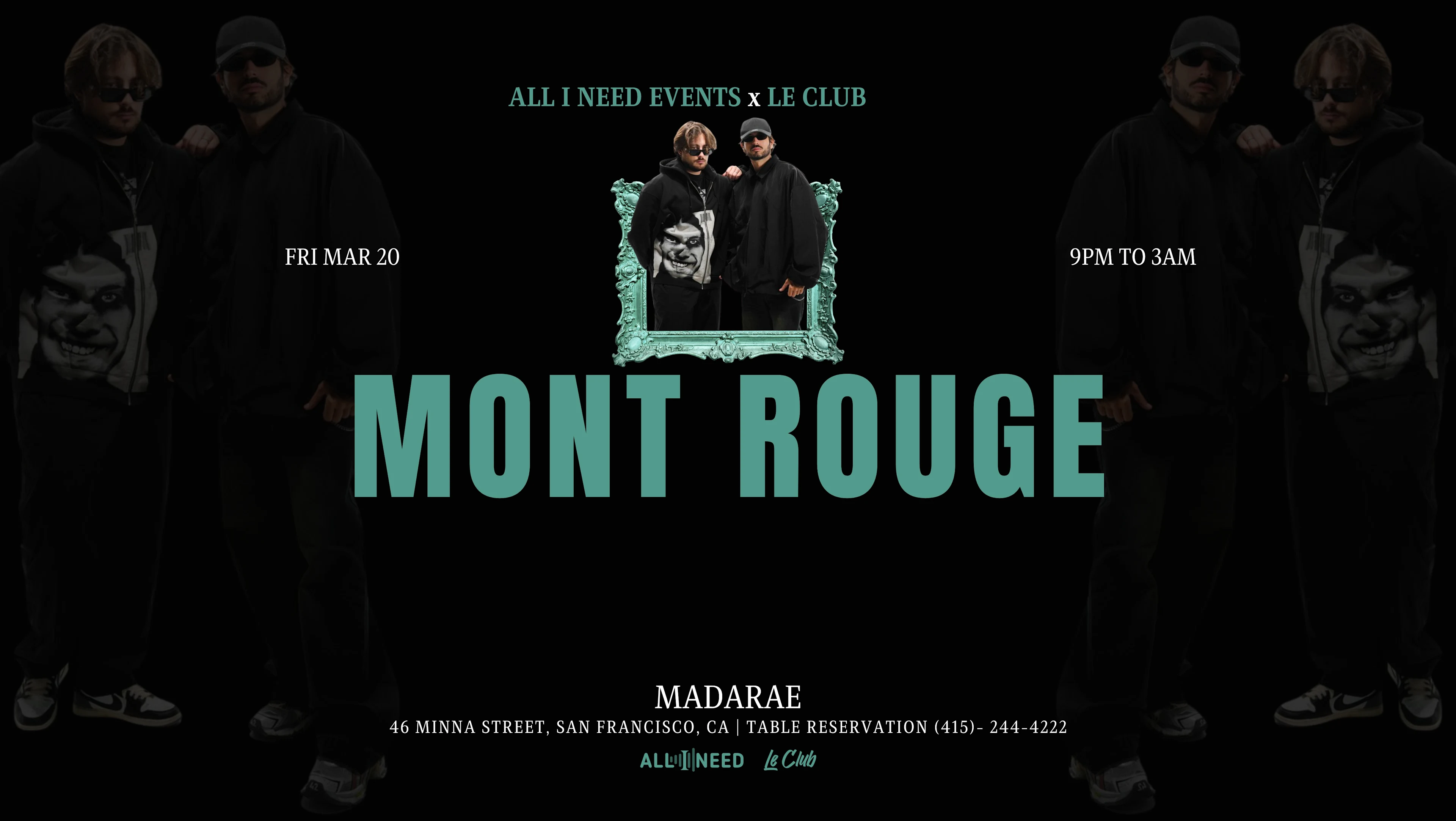 Le Club & All I Need Present: Montrouge