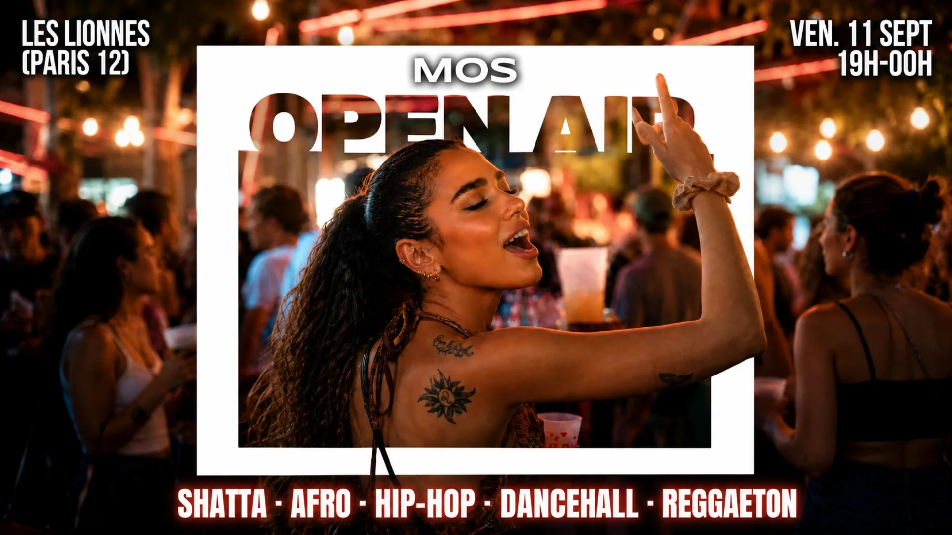 Mos Open Air - Afro, Shatta, Hip-Hop, Reggaeton