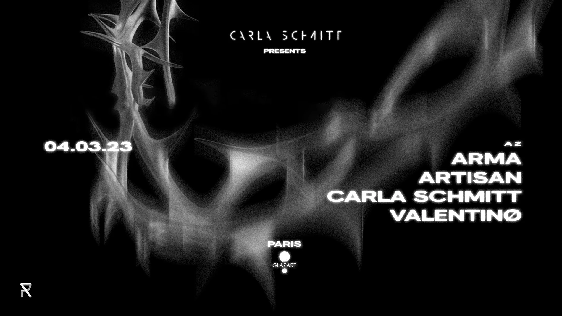 Carla Schmitt Invite : Arma, Artisan, Valentinø