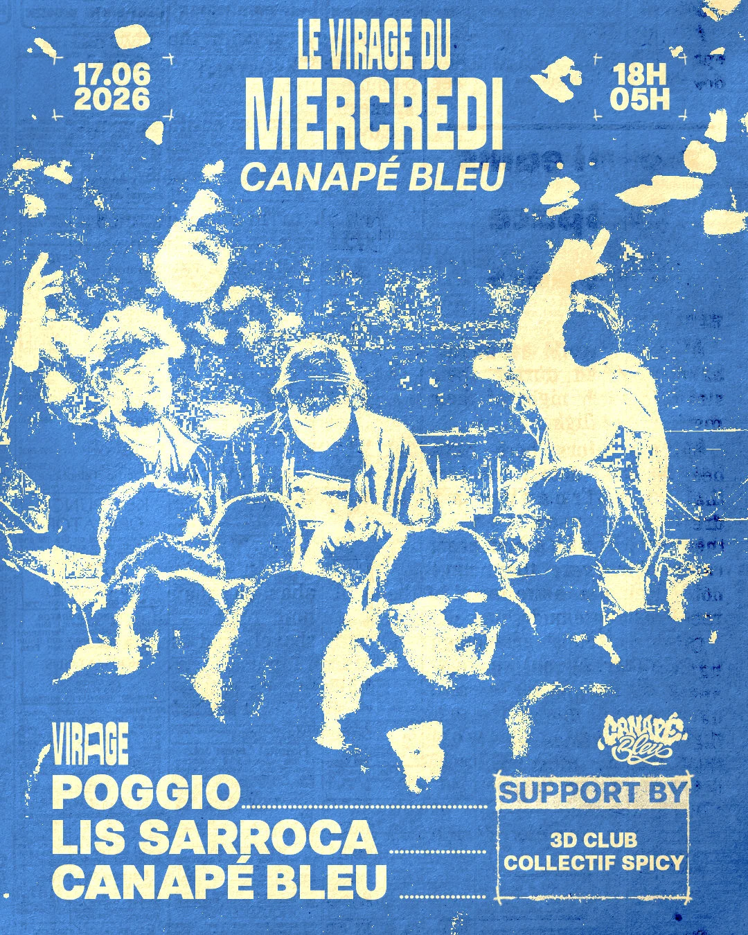 Poggio, Lis Sarroca, Canapé Bleu X Le Virage Du Mercredi