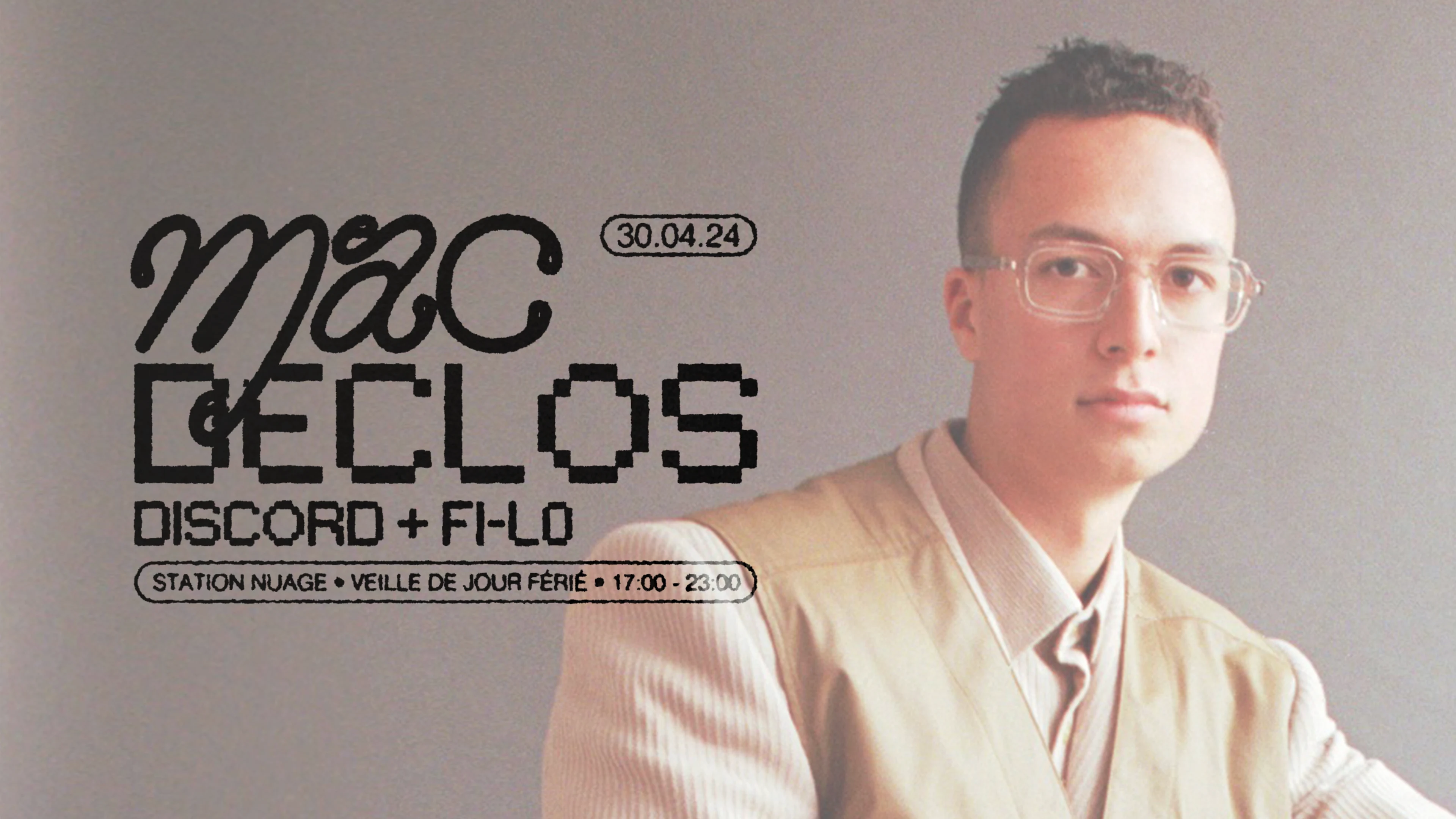 Mac Declos, Discord, Fi-L0 / Veille De Jour Férié / Gratuit