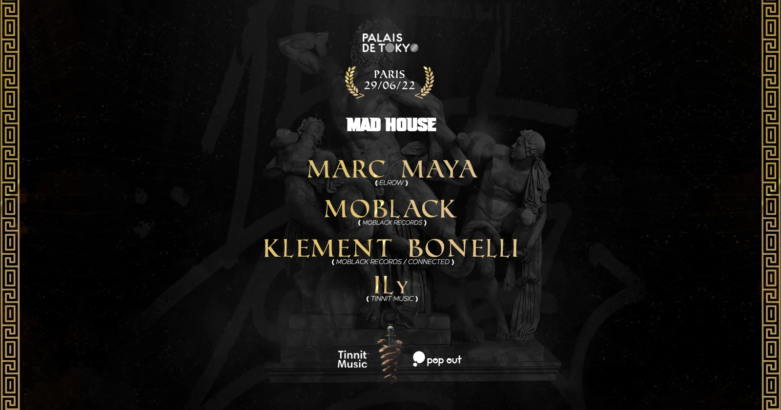 Mad House : Marc Maya - Moblack - Klement Bonelli - Ily