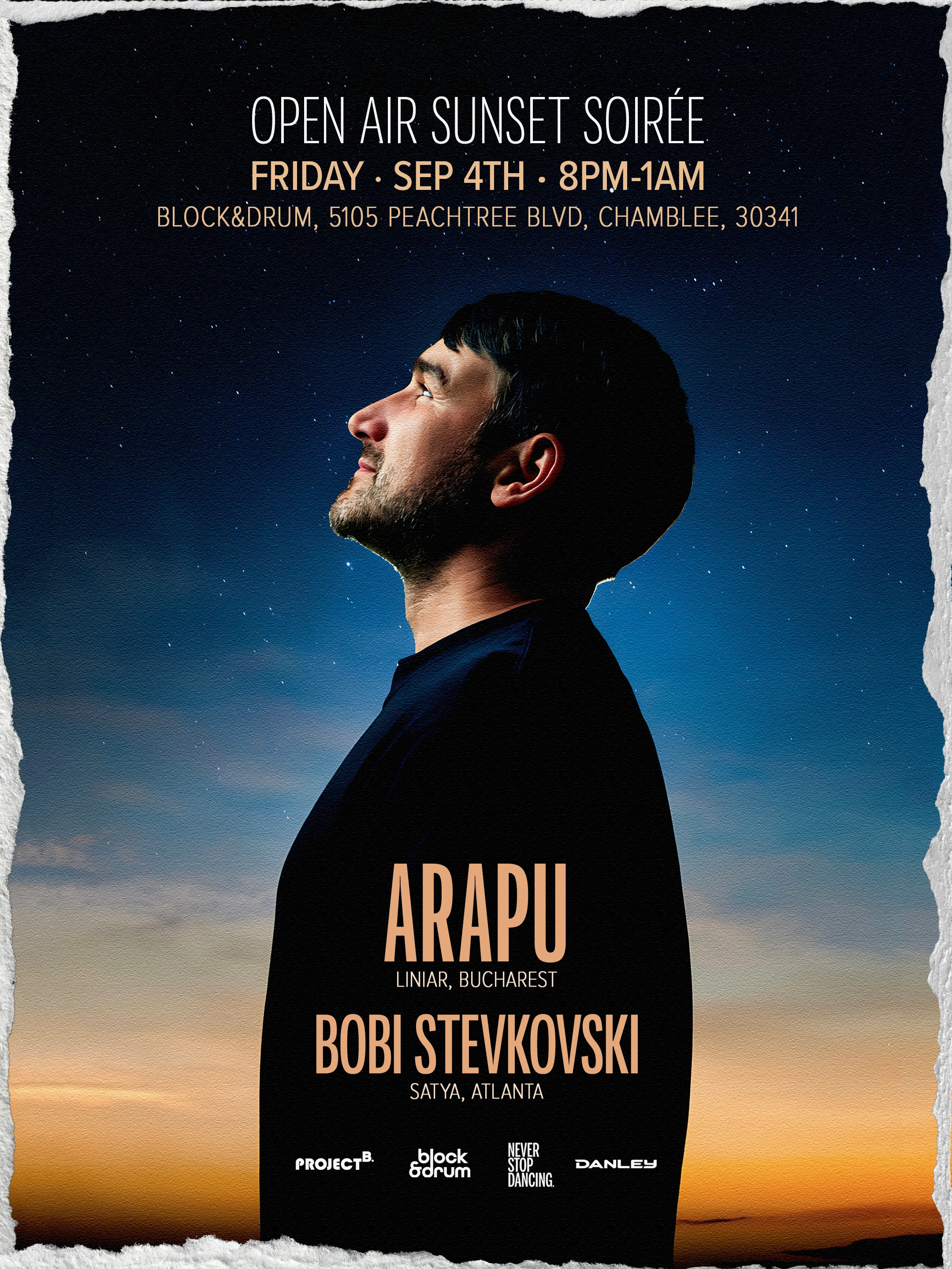 Open Air Sunset Soirée With Arapu, Bobi Stevkovski