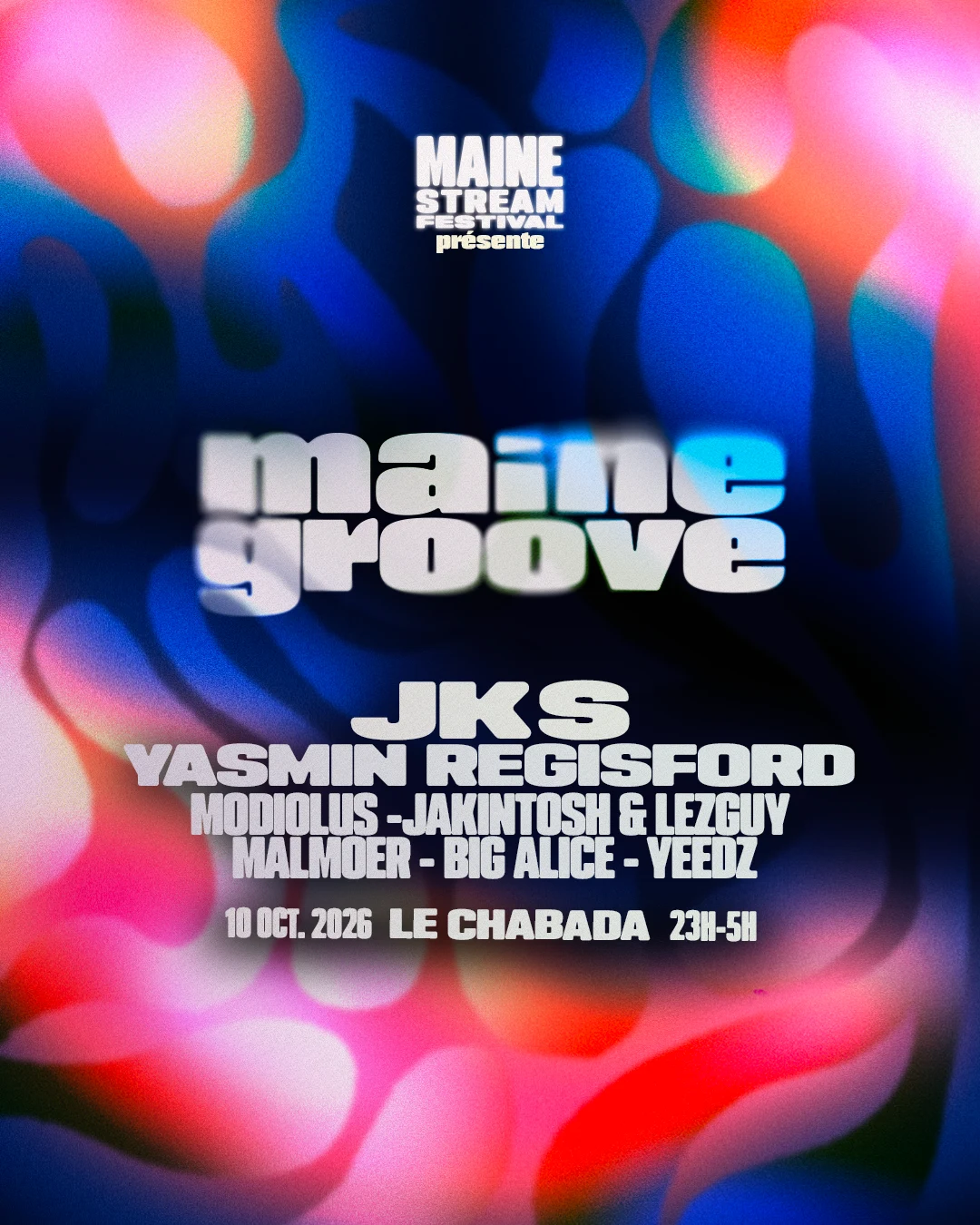 Maine Groove: Jks, Yasmin Regisford & More