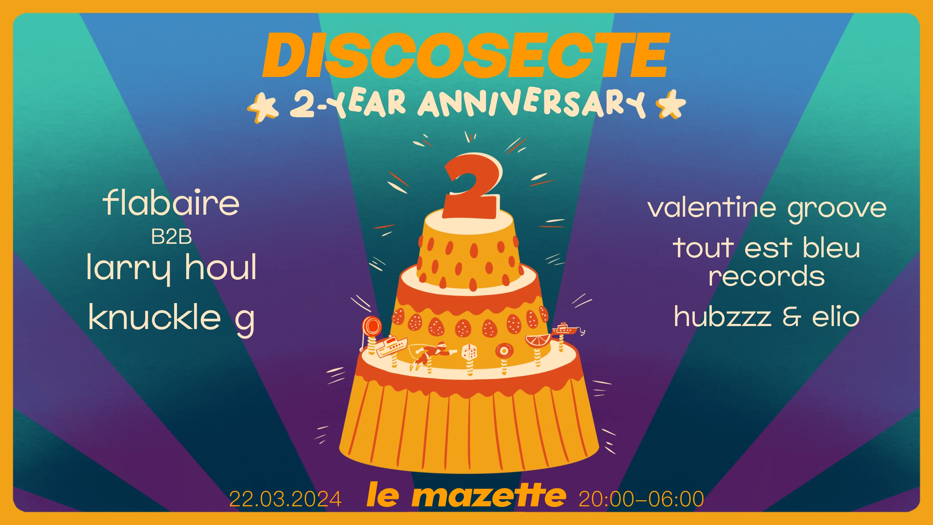 Discosecte 2-Year Anniv: Ds & Friends All-Stars