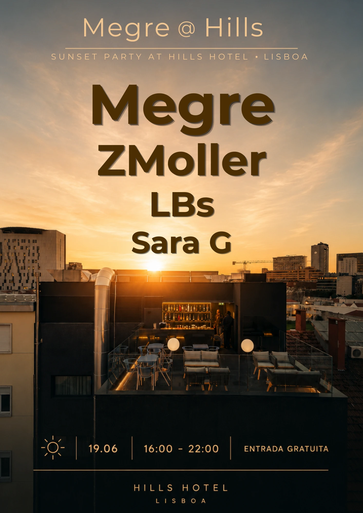Megre @ Hills - Sunset Party (House Music)