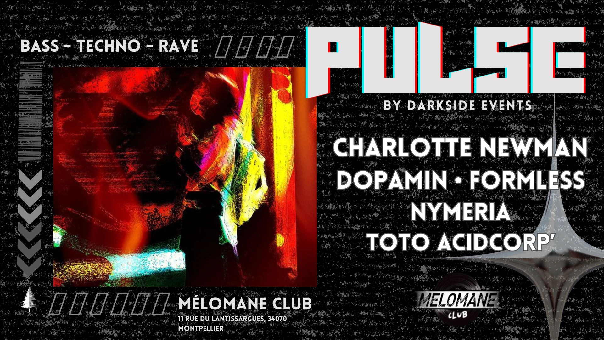 Pulse X Melomane Club - Darkside Events
