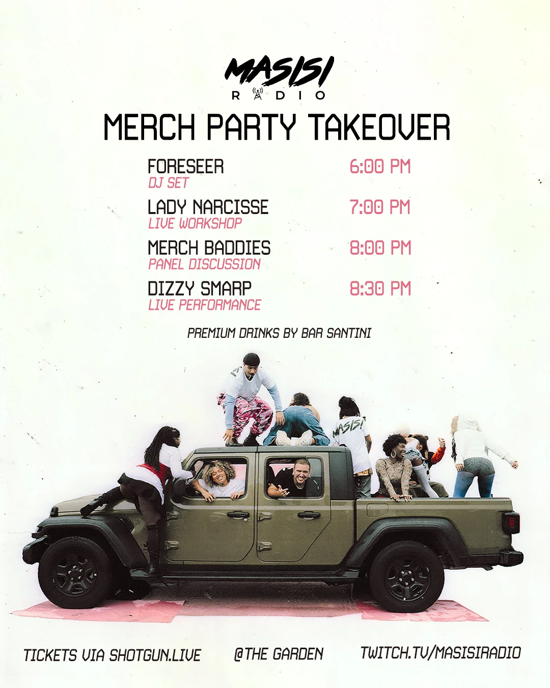 Masisi Merch Release @ Masisi Radio