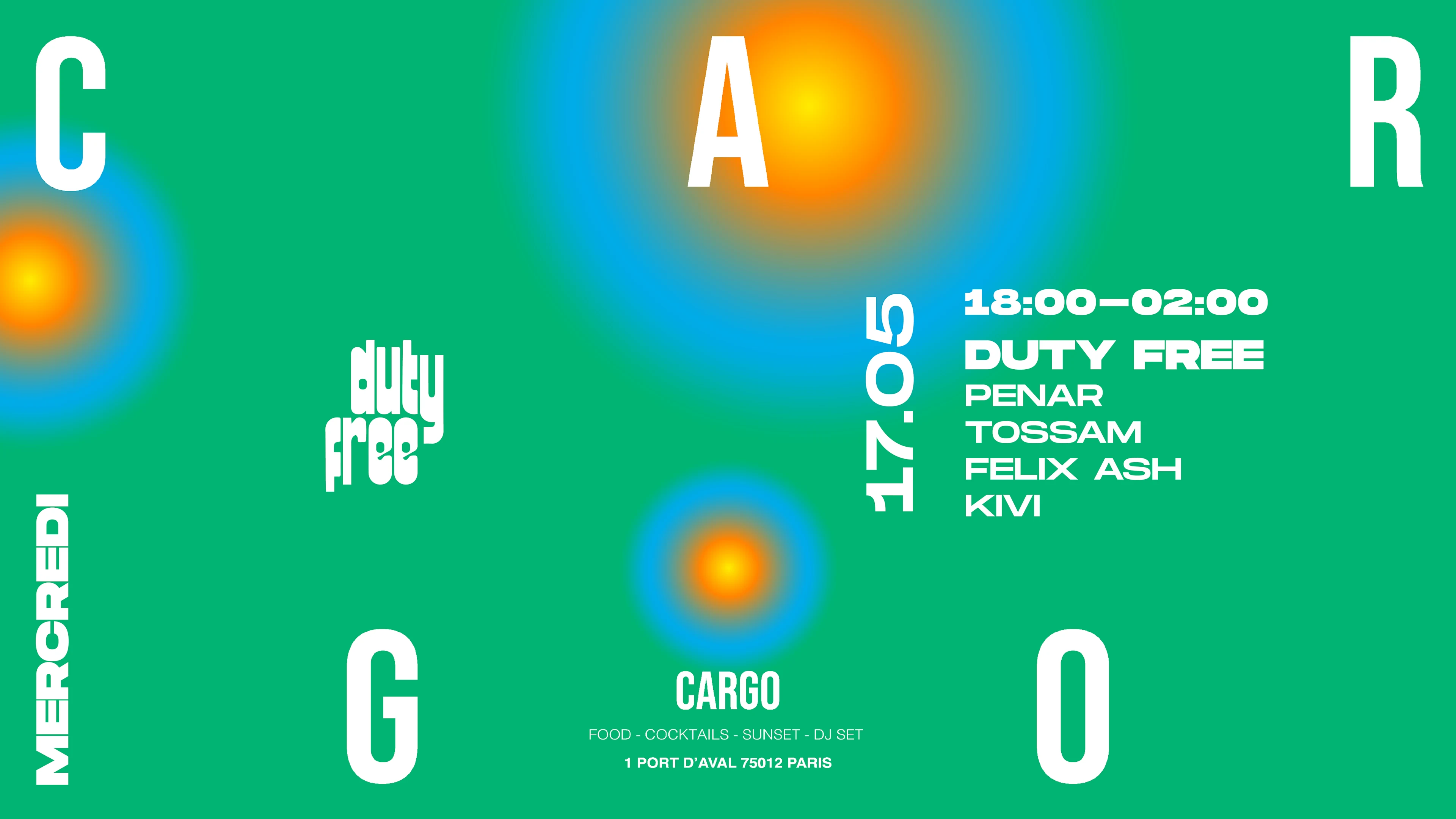 Cargo X Duty Free W/ Penar, Tossam, Felix Ash & Kivi