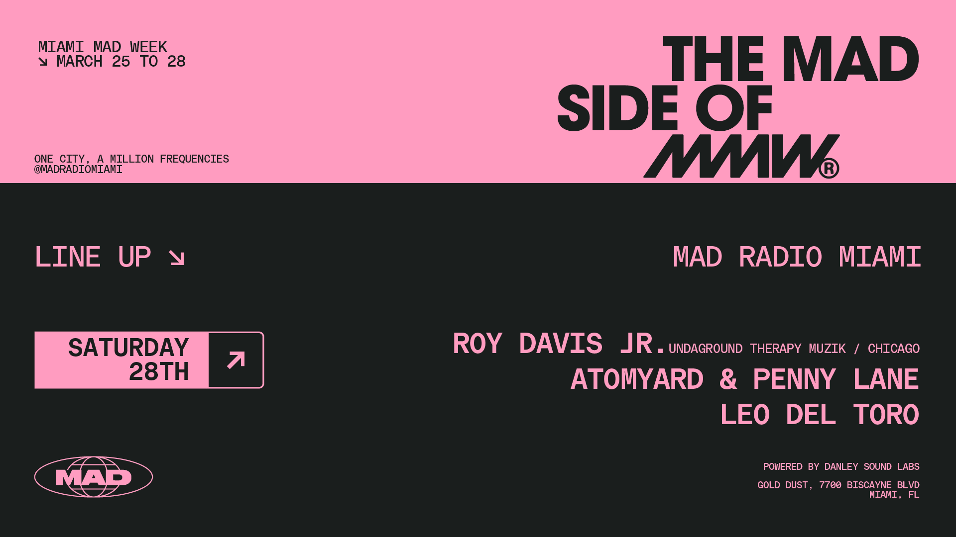 Mmw At Mad Radio: Roy Davis Jr., Atomyard, Leo Del Toro