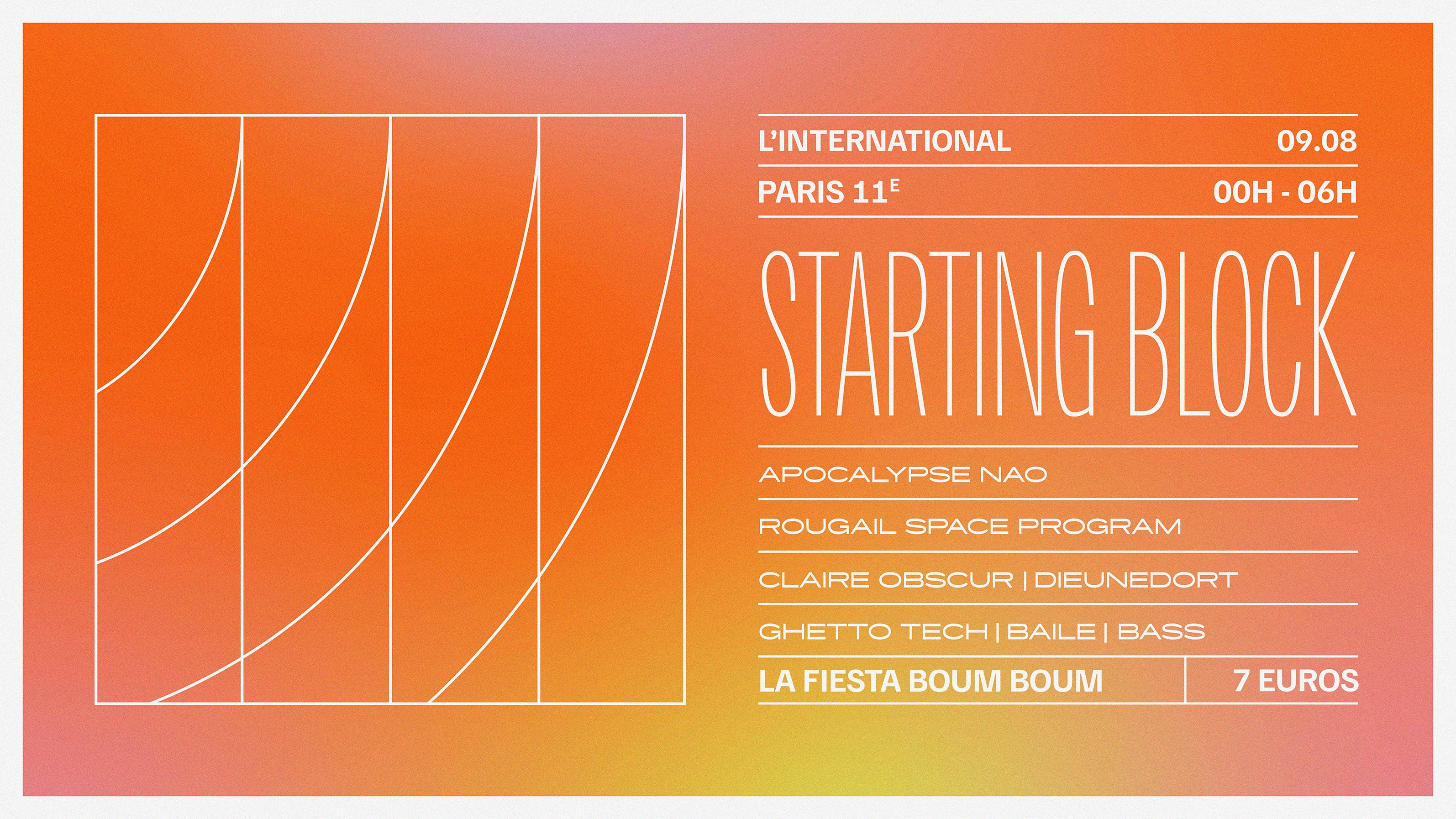 Starting Block W/ Apocalypse Nao & Rougail Space Program