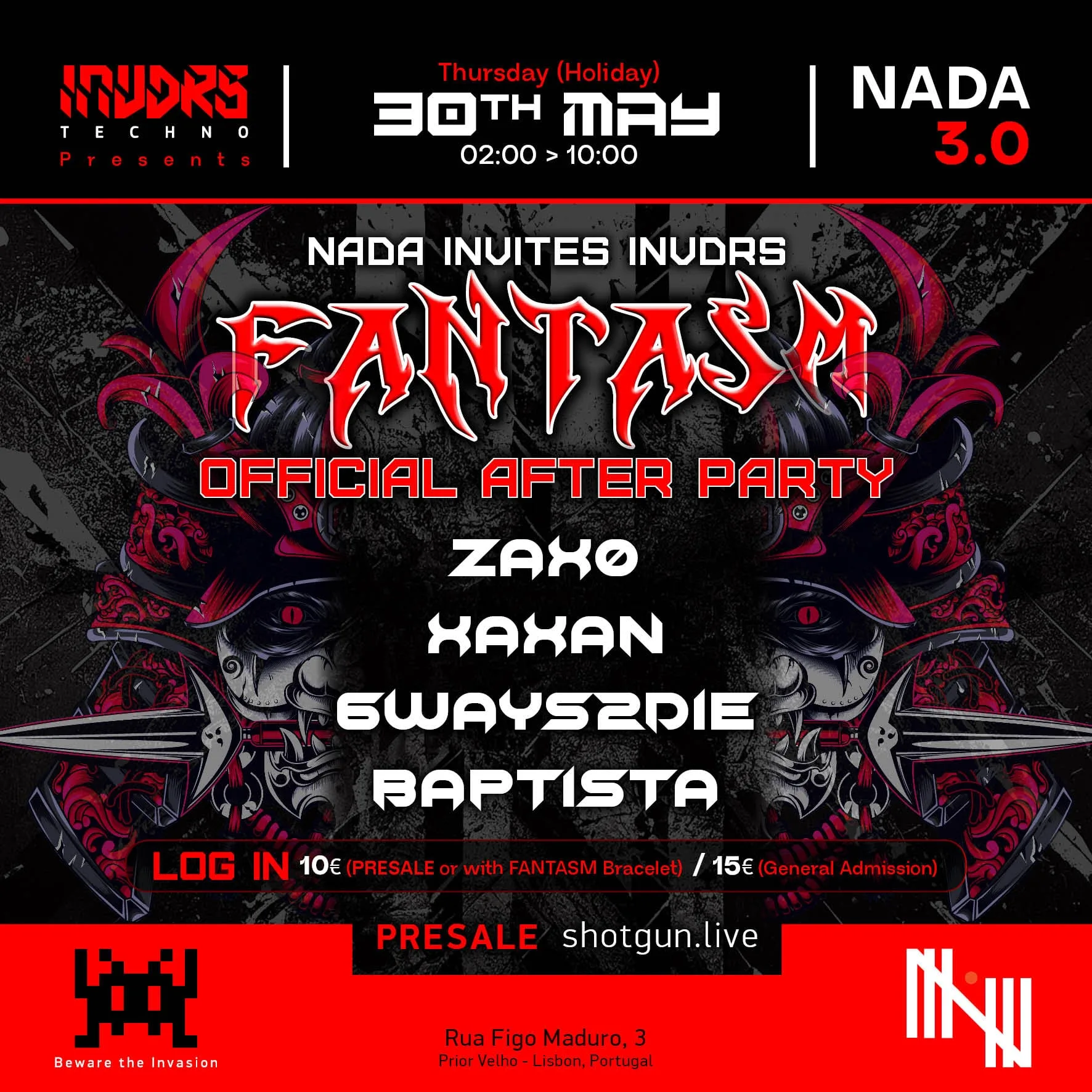 Fantasm Oficial After Party @Nada
