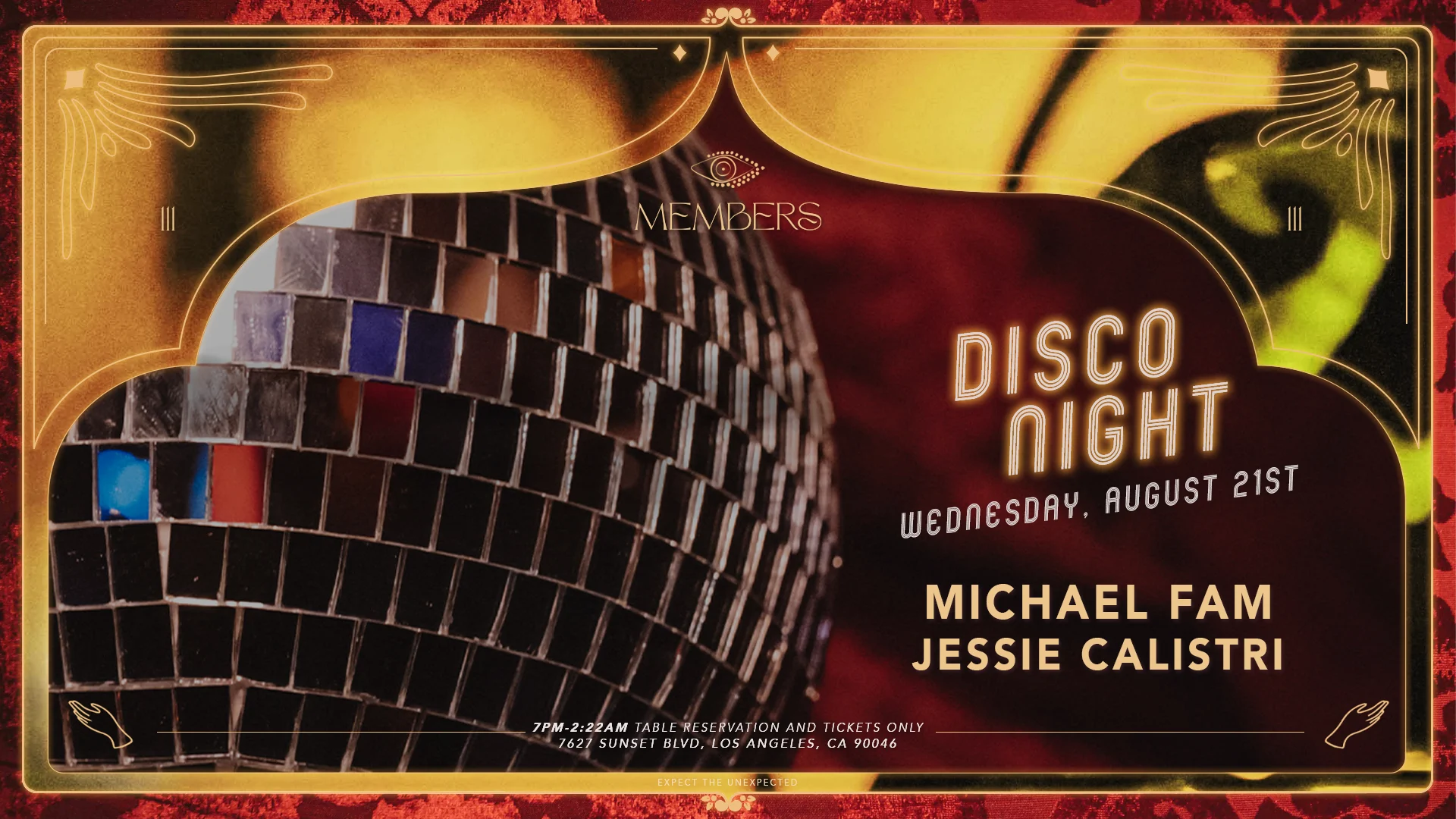 Disco Night - Michael Fam & Jessie Calistri
