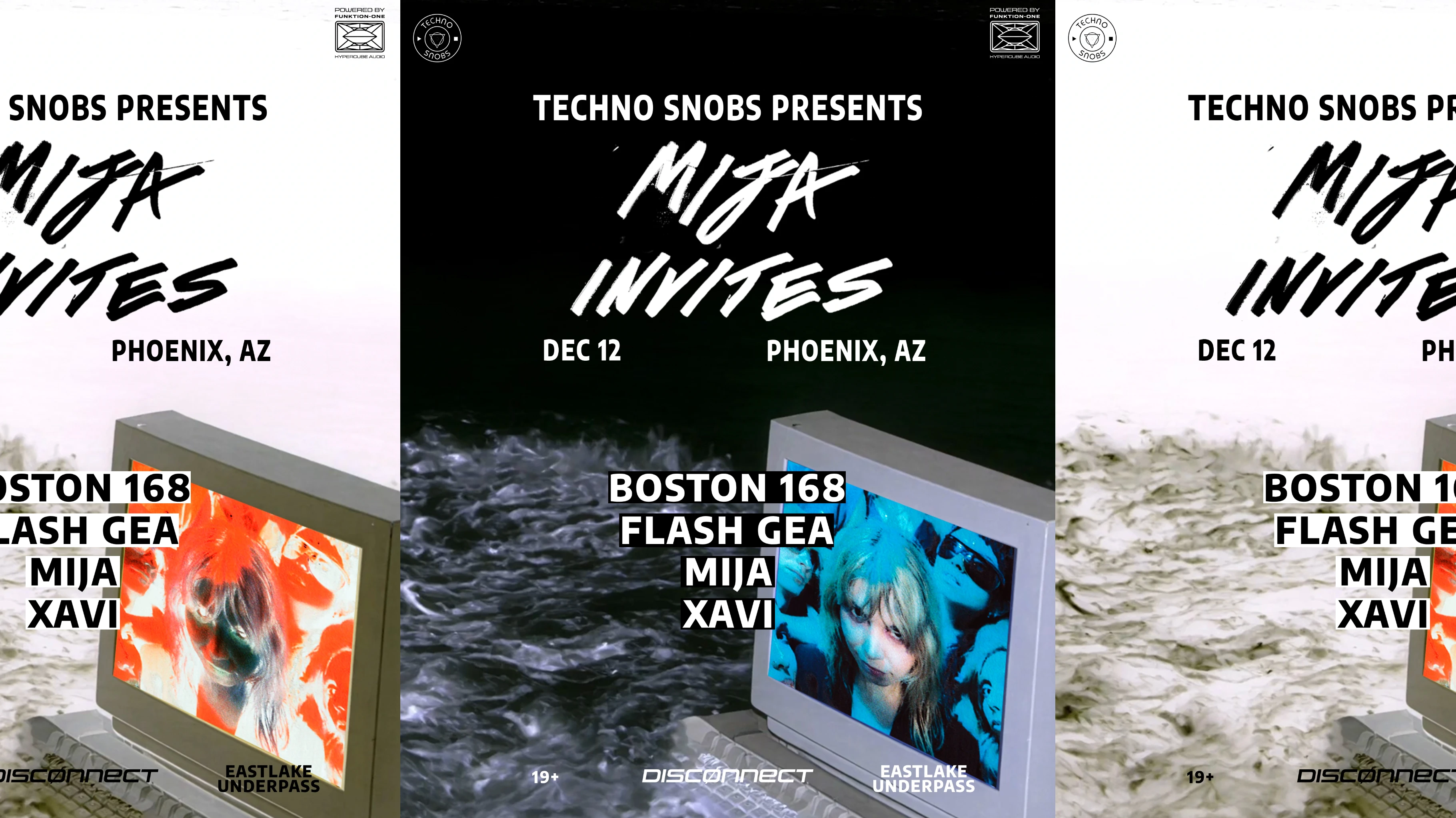 Discønnect: Mija Invites | Mija, Boston 168, Flash Gea, Xavi