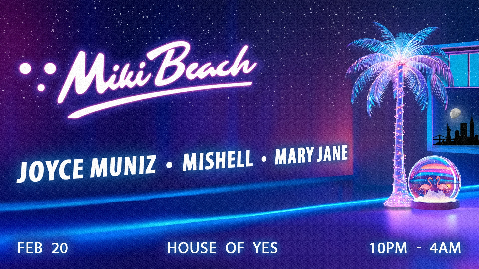 Miki Beach Fundraiser: Joyce Muniz • Mishell • Mary Jane