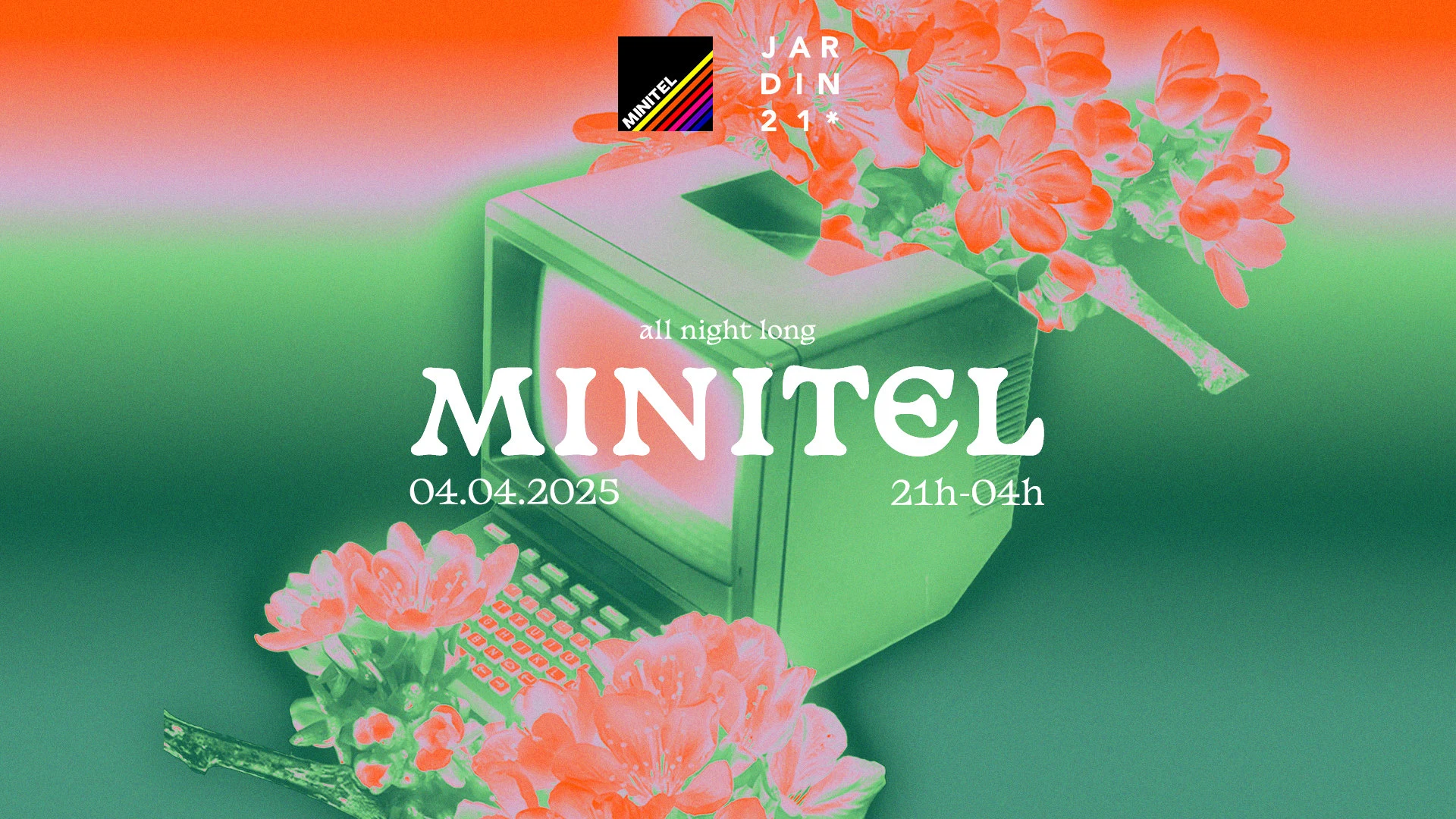 Réouverture Jardin21 : Minitel ~ Open Air