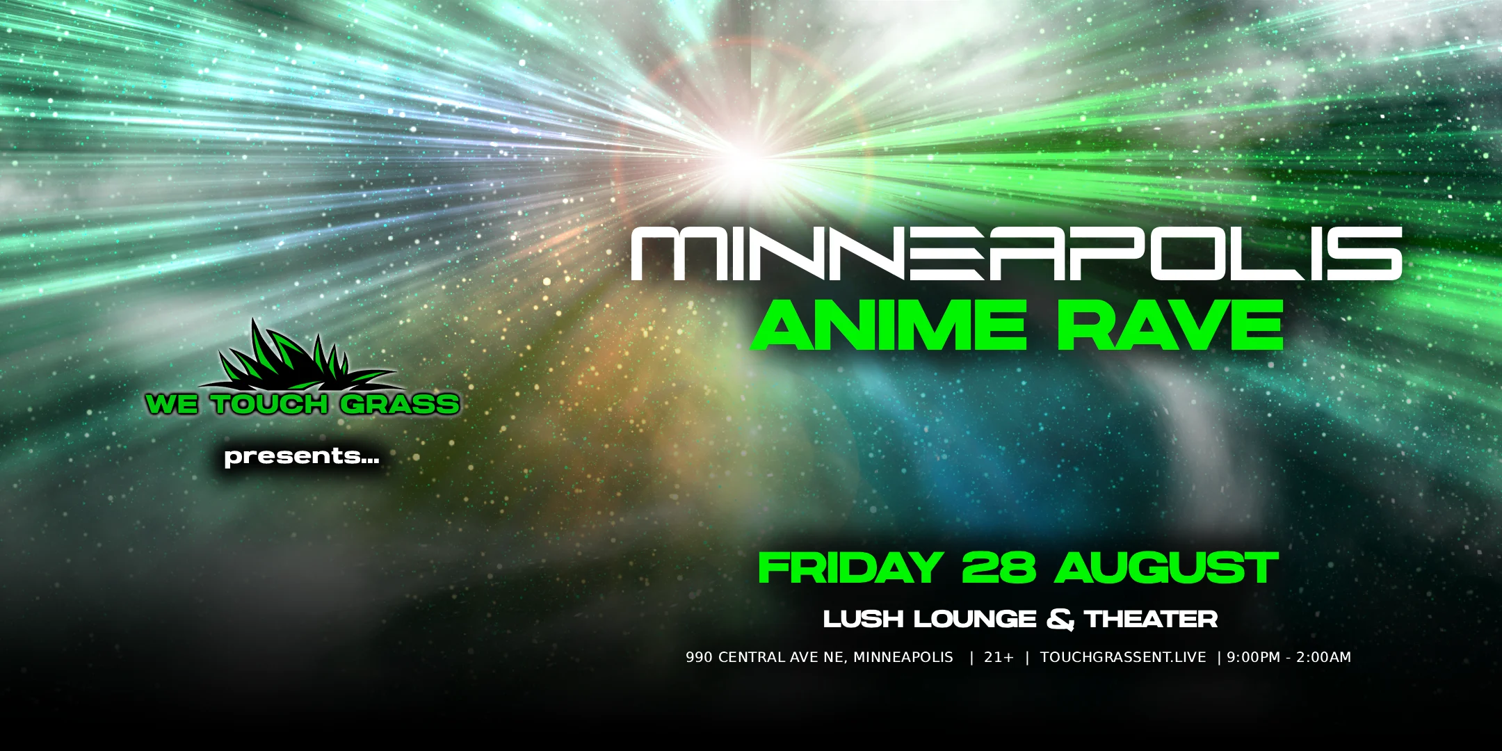 Wetouchgrass Presents: Minneapolis Anime Rave