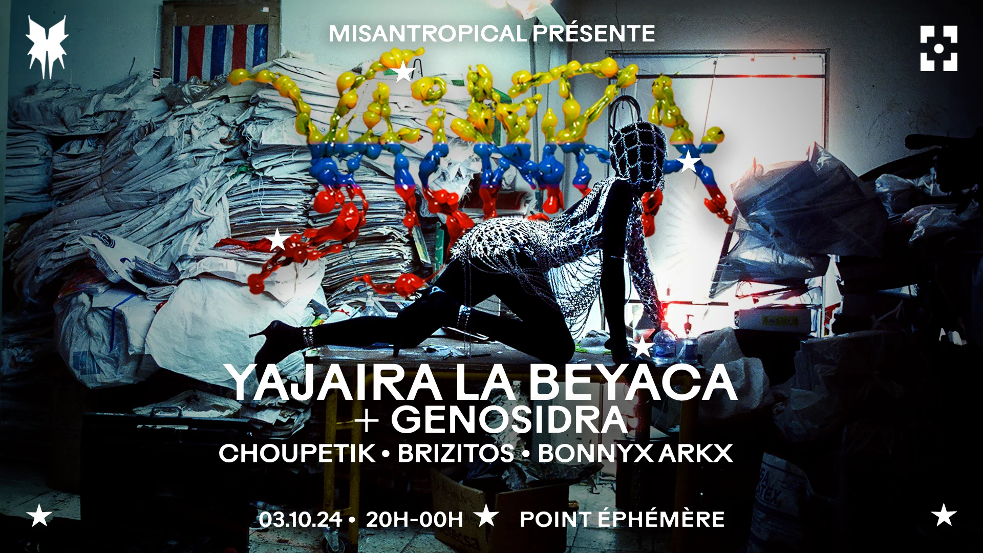 Misantropical Présente Yajaira La Beyaca + Genosidra