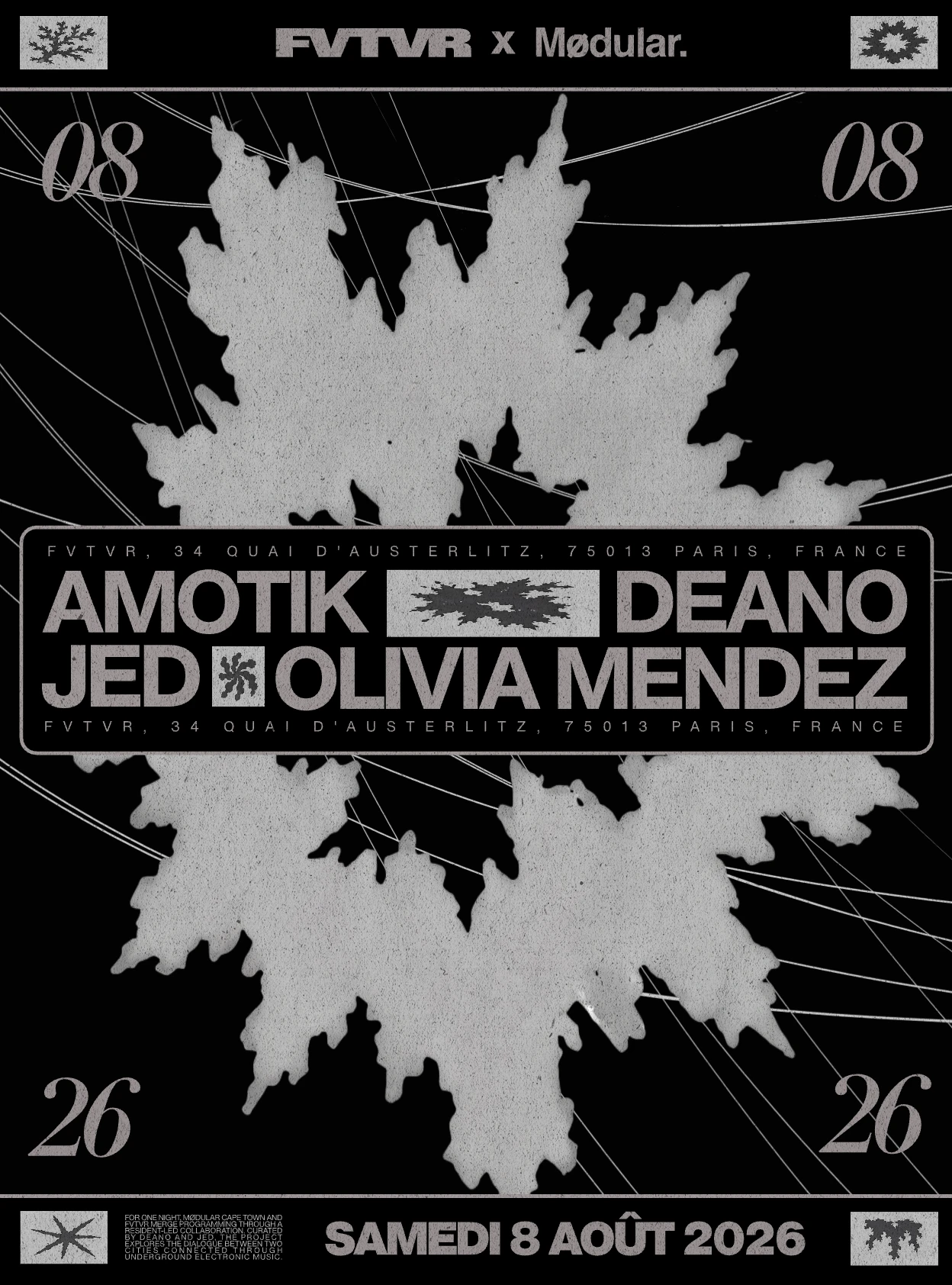 Mødular X Fvtvr: Amotik, Deano, Jed, Olivia Mendez