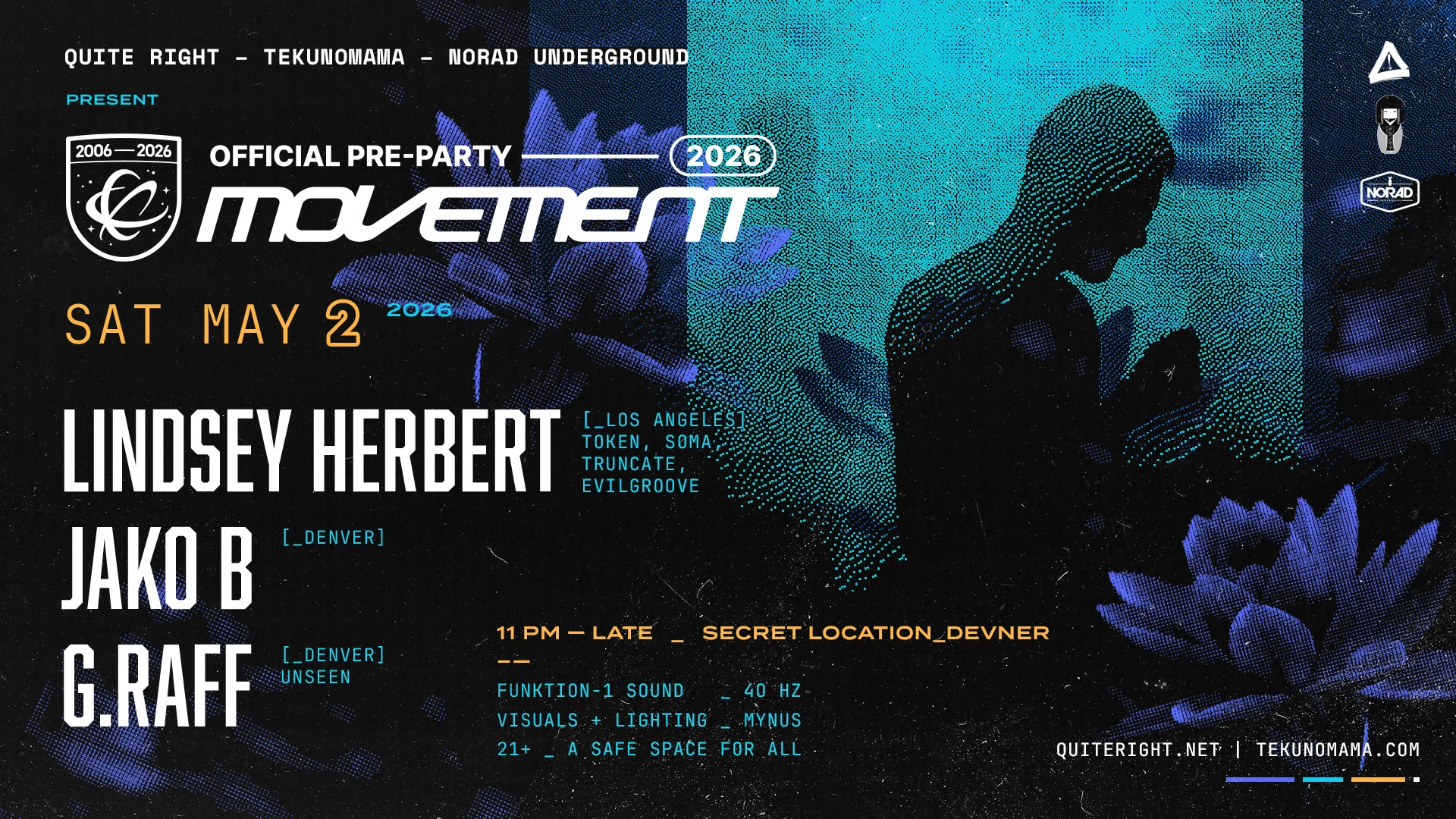 Official Movement Pre-Party W/ Lindsey Herbert