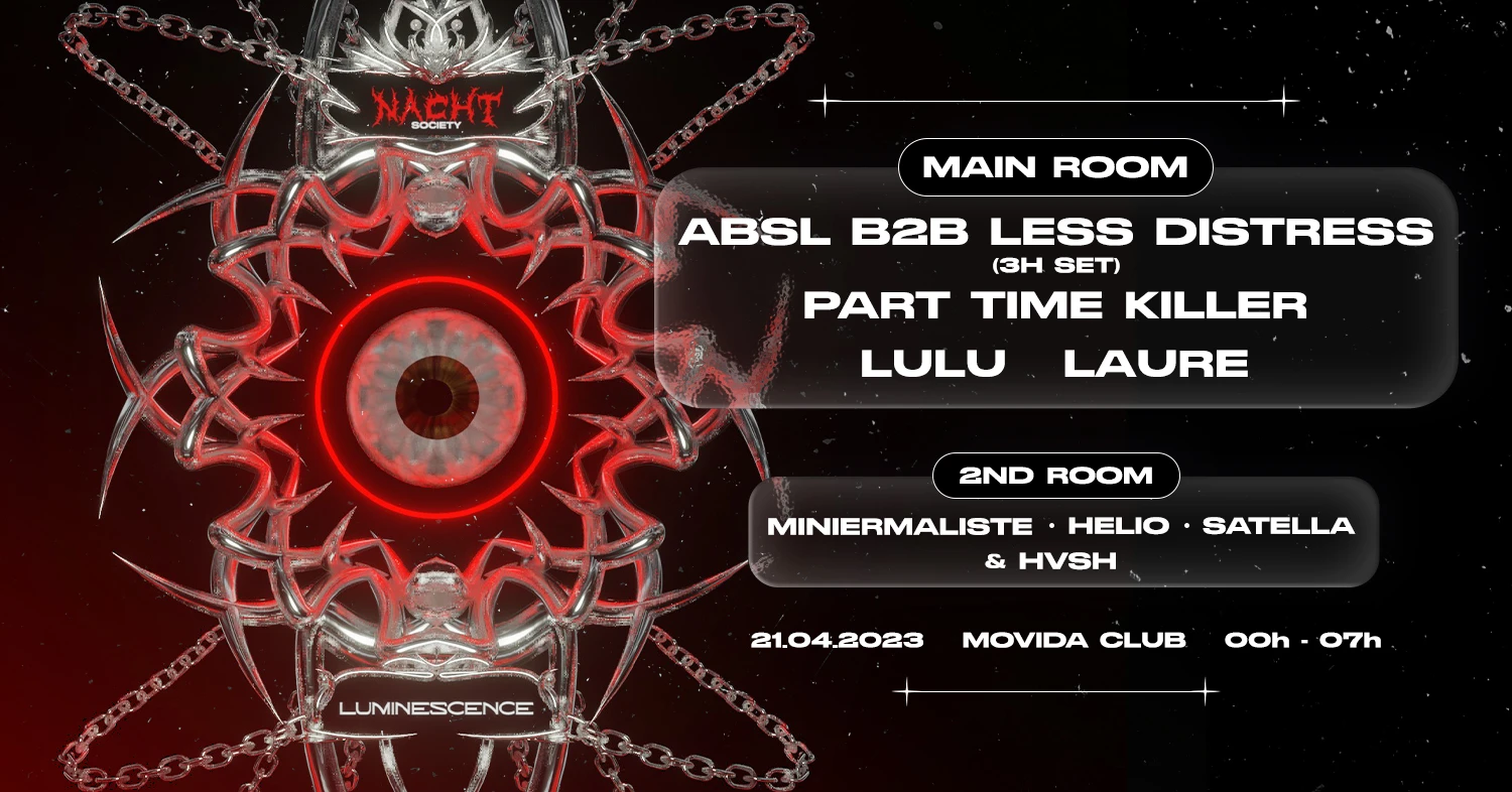 Nacht Society X Luminescence W/ Absl, Less Distress & More