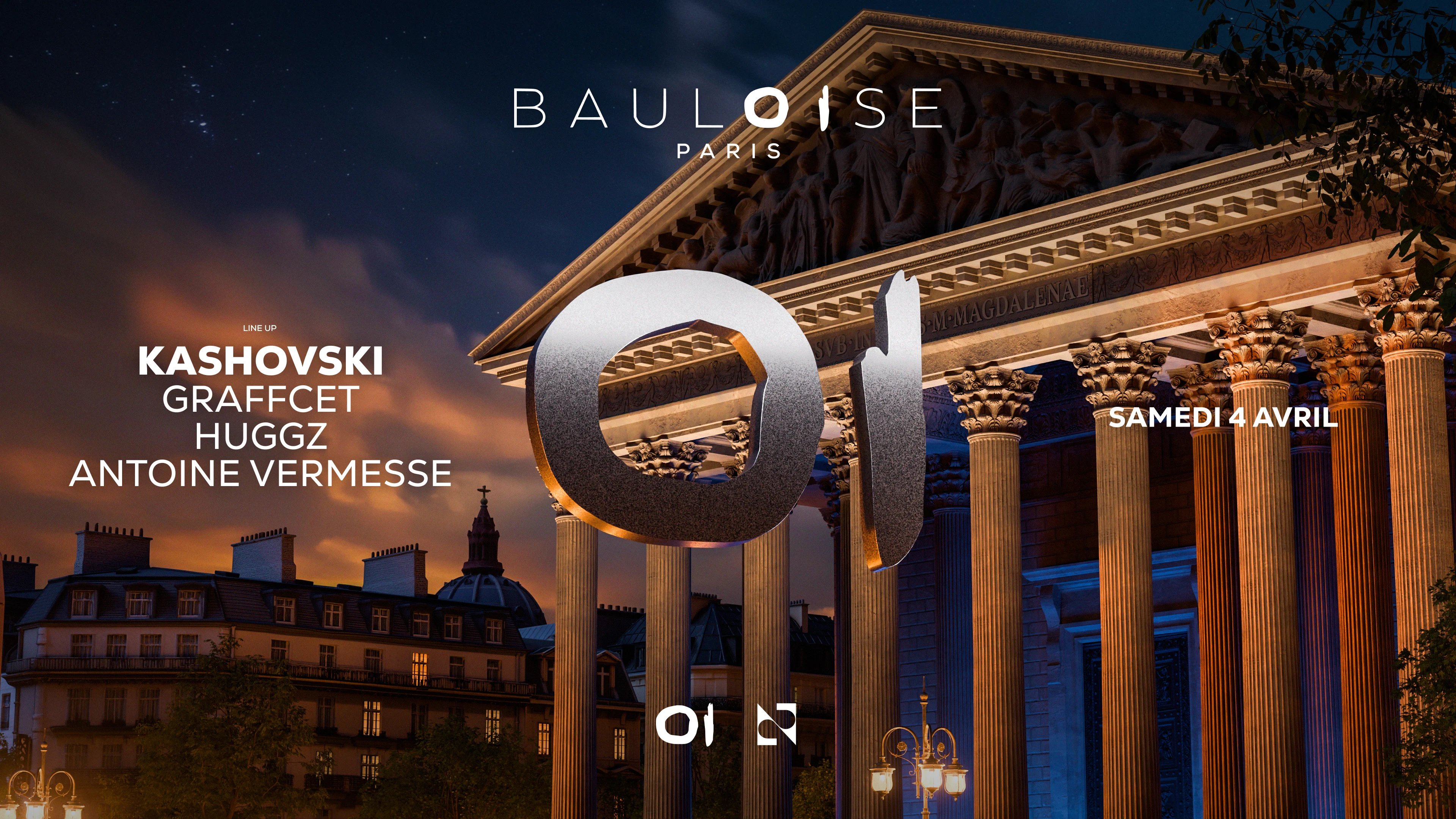 La Bauloise Invite Kashovski @La Nuit | 4 Avril