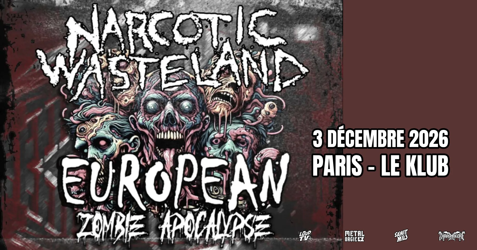 Narcotic Wasteland, En Concert À Paris