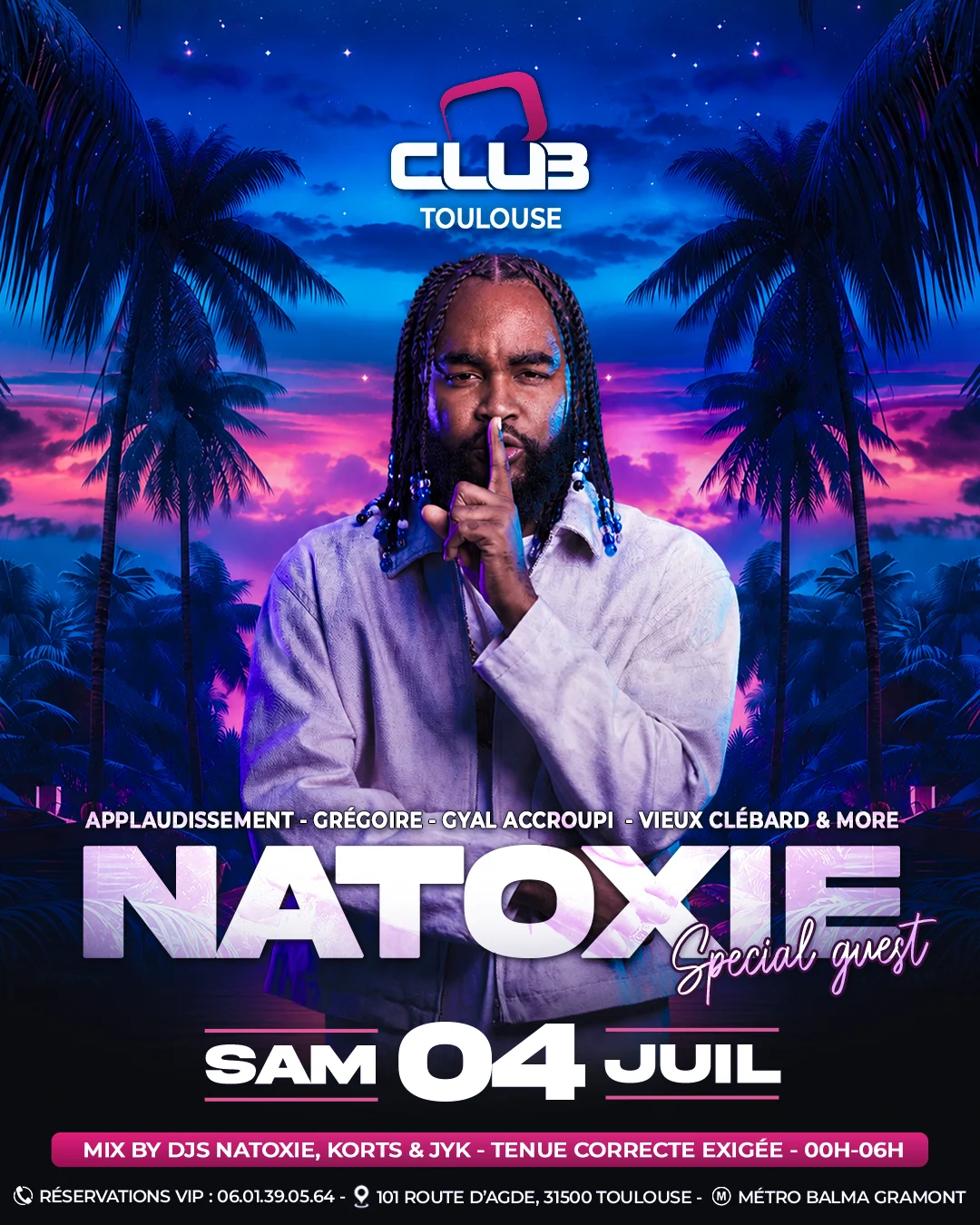 Natoxie - O'club Toulouse